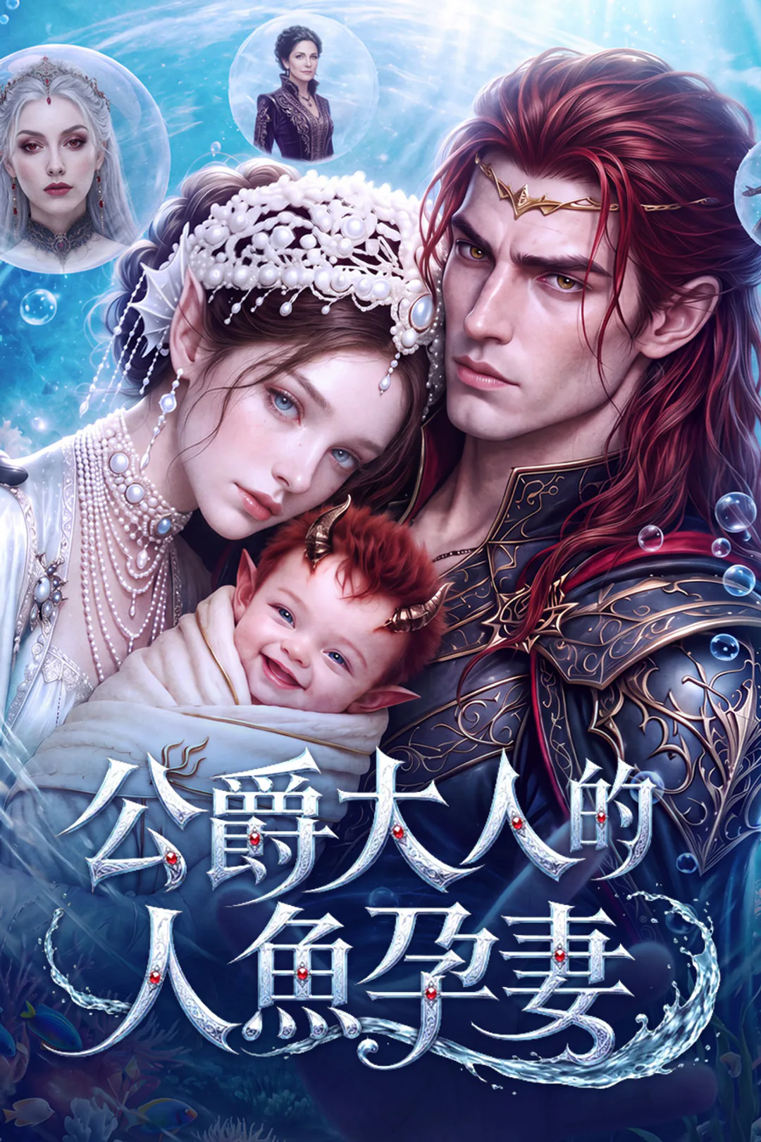 《公爵大人的人魚孕妻》海報