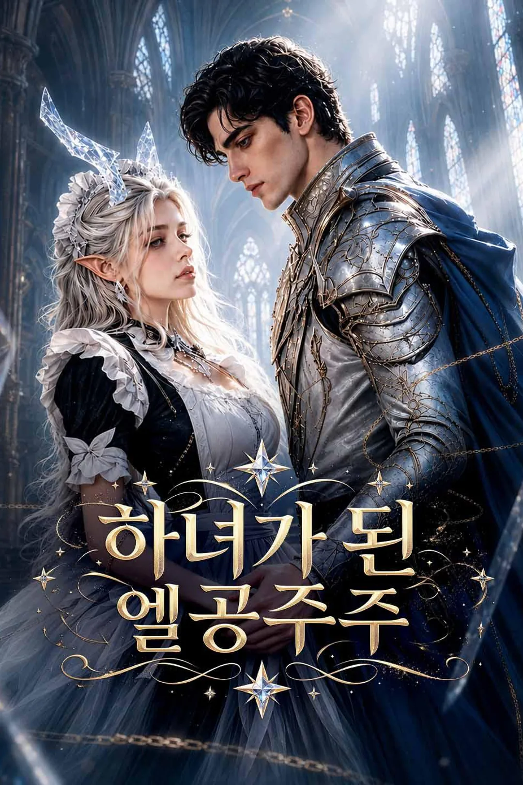 하녀가 된 엘프 공주 포스터