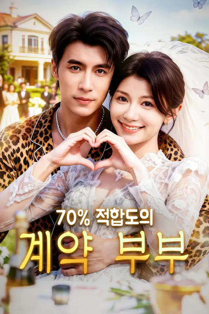 70% 적합도의 계약 부부 포스터