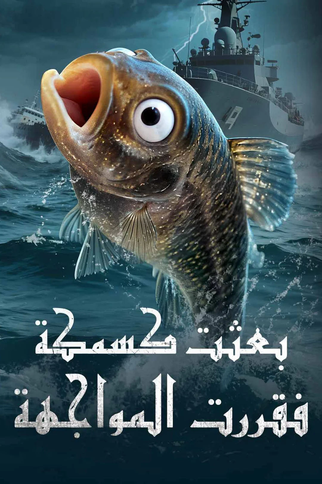 ملصق مسلسل «بعثت كسمكة فقررت المواجهة»