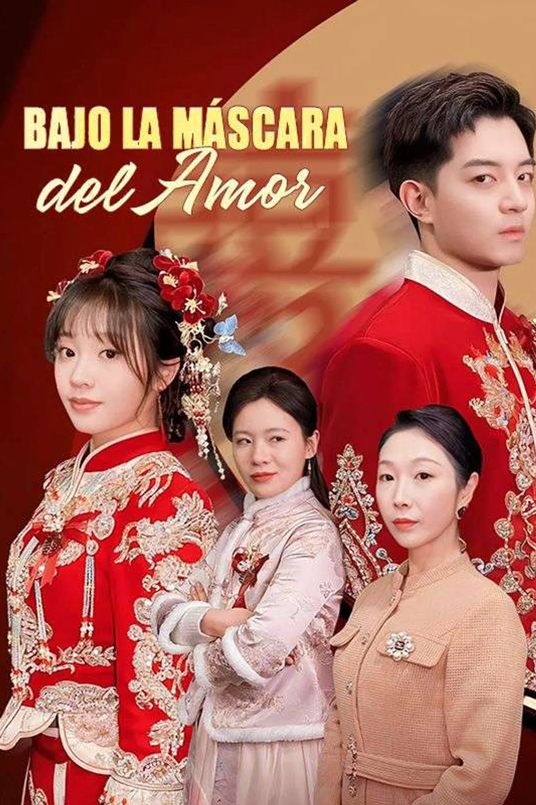 Póster de Bajo la Máscara del Amor