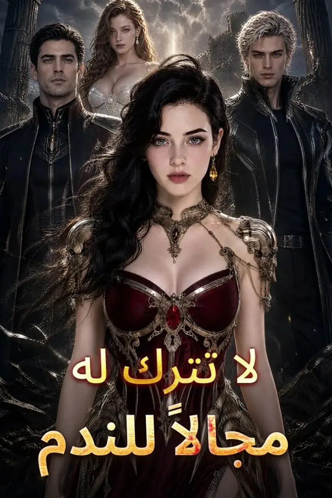 ملصق مسلسل «لا تترك له مجالاً للندم»