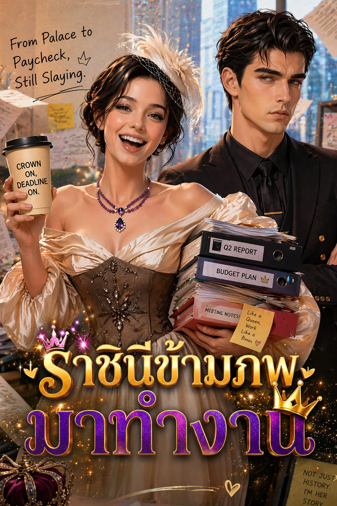 โปสเตอร์ ราชินีข้ามภพมาทำงาน