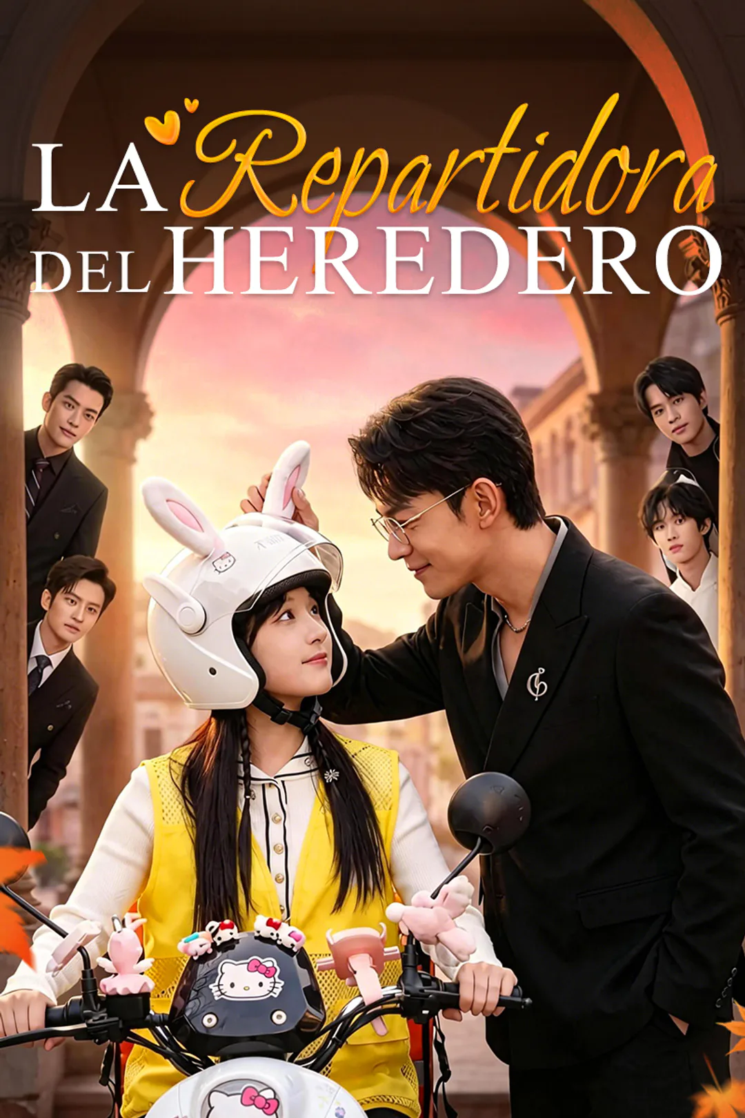 Póster de La repartidora del heredero