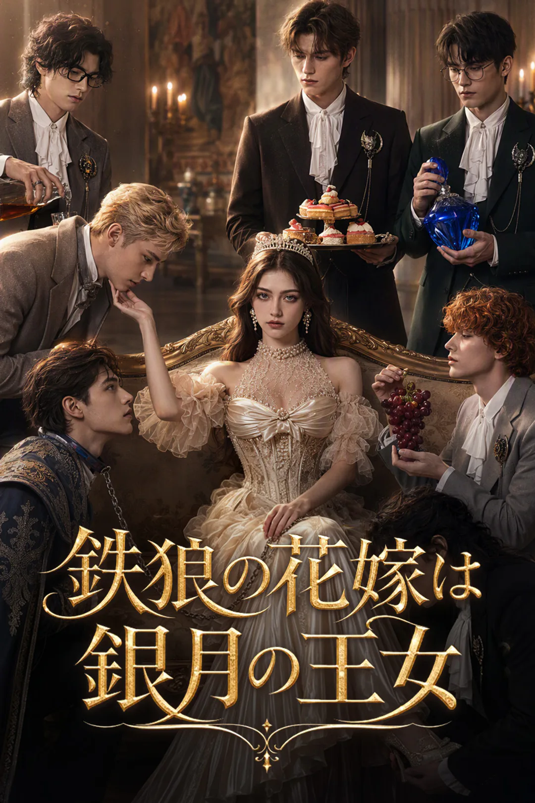 鉄狼の花嫁は銀月の王女のポスター