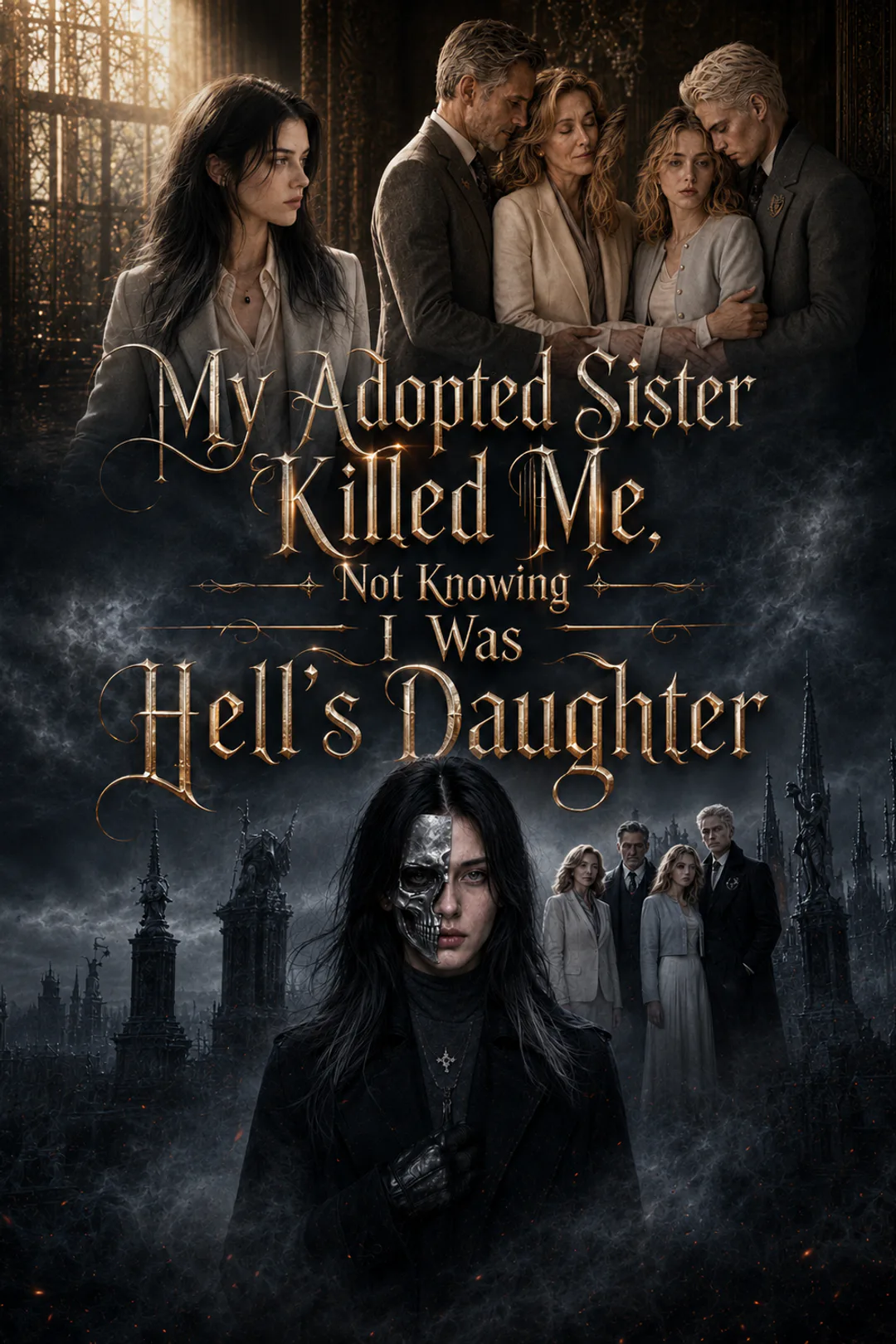 My Adopted Sister Killed Me, Not Knowing I Was Hell's Daughter poster