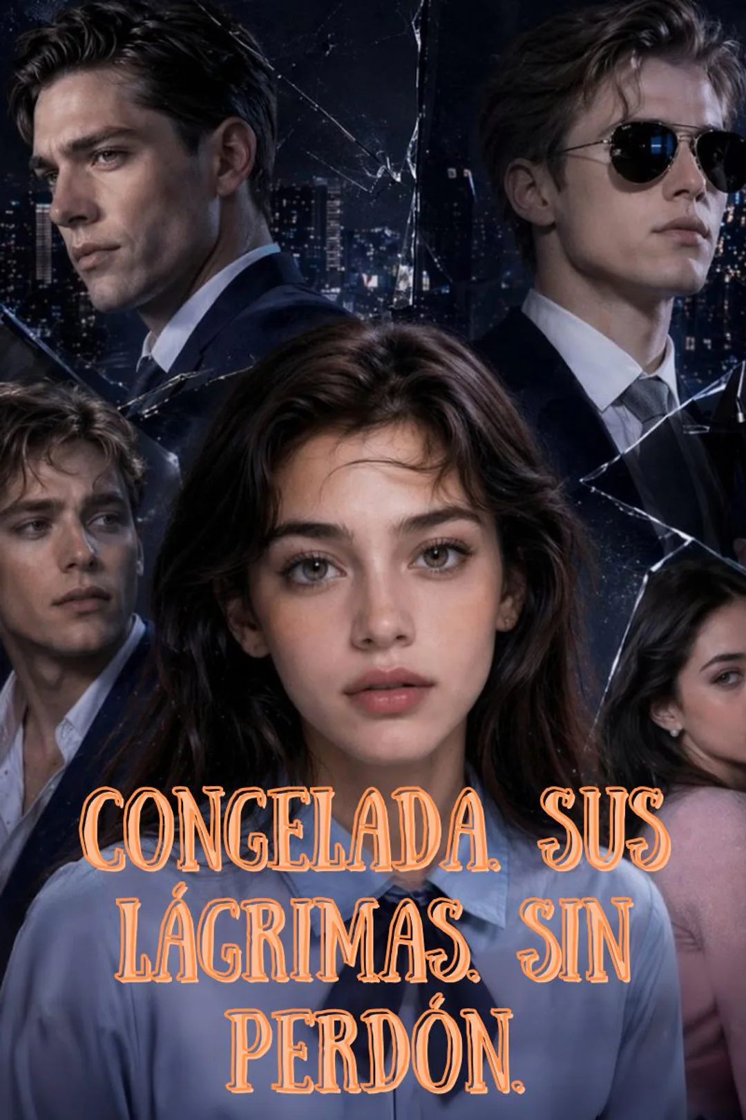 Póster de Congelada. Sus lágrimas. Sin perdón.