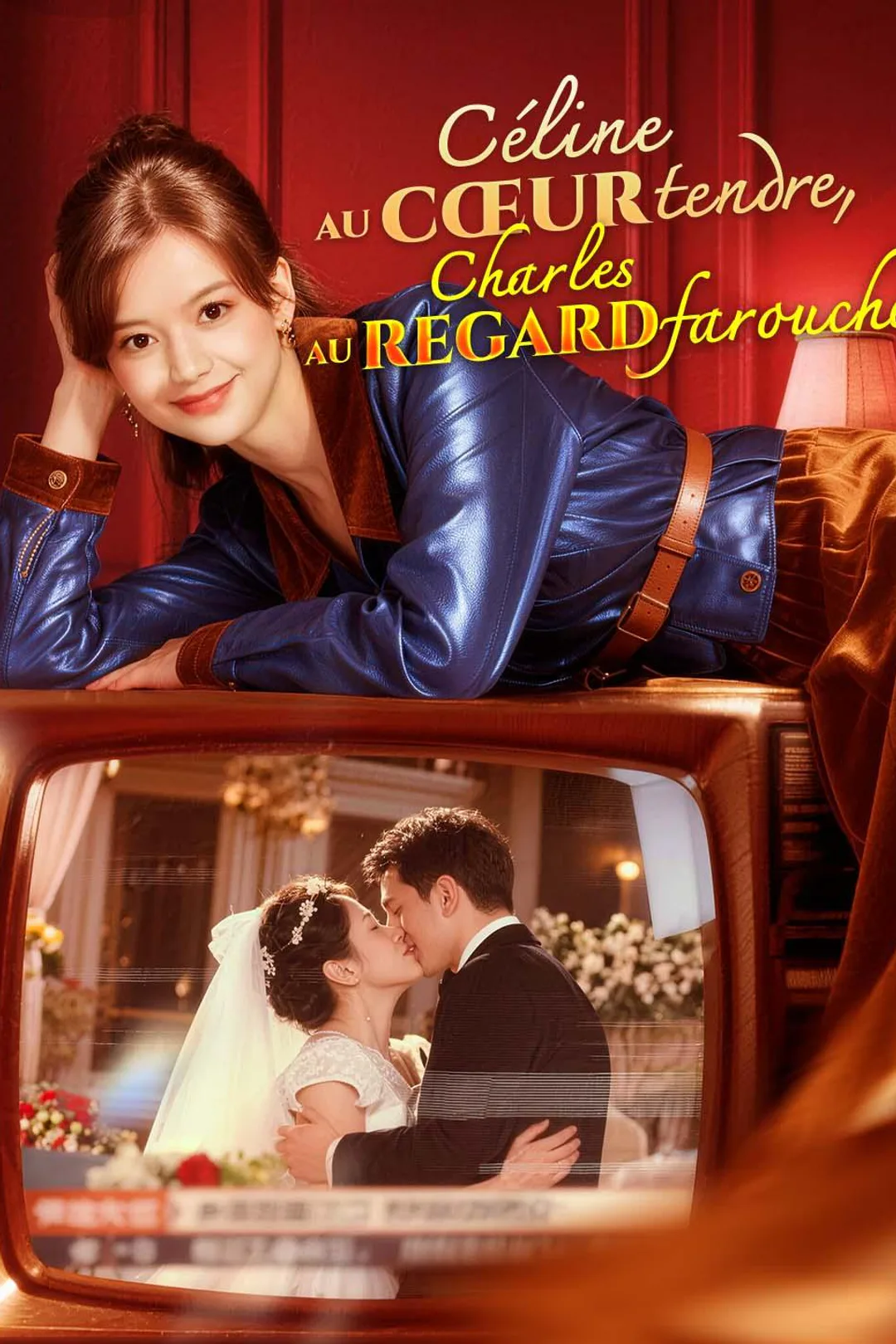 Affiche de Céline au cœur tendre, Charles au regard farouche