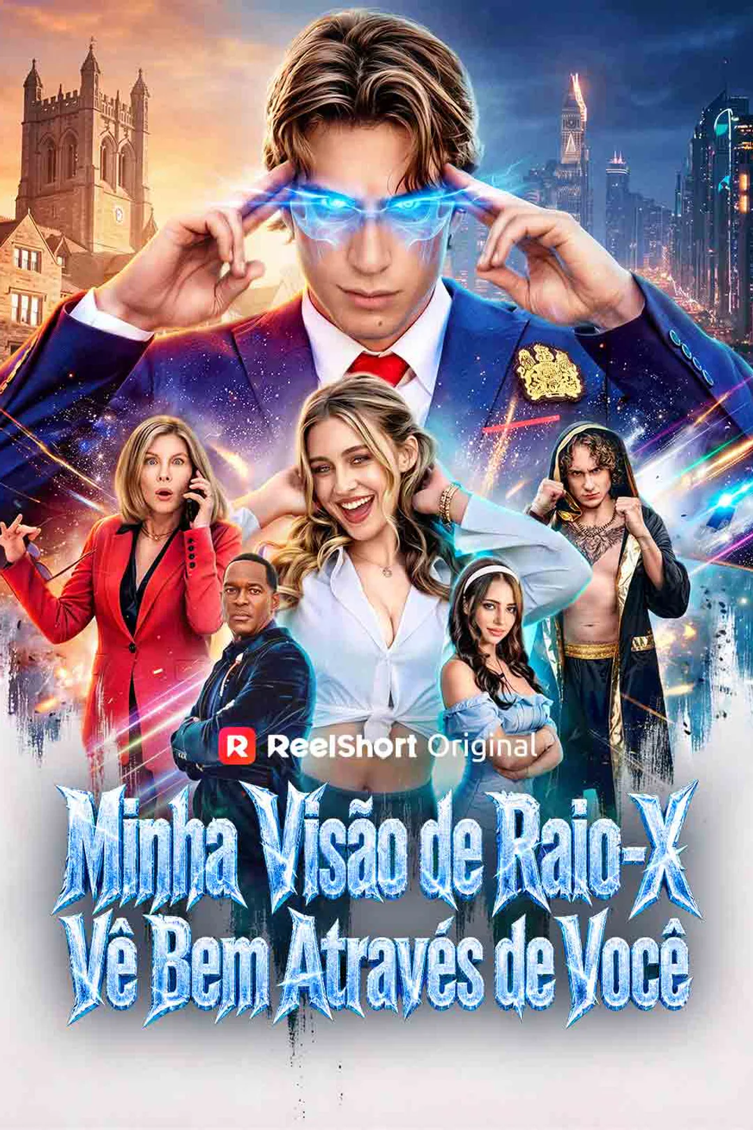 Pôster de Minha Visão de Raio-X Vê Bem Através de Você