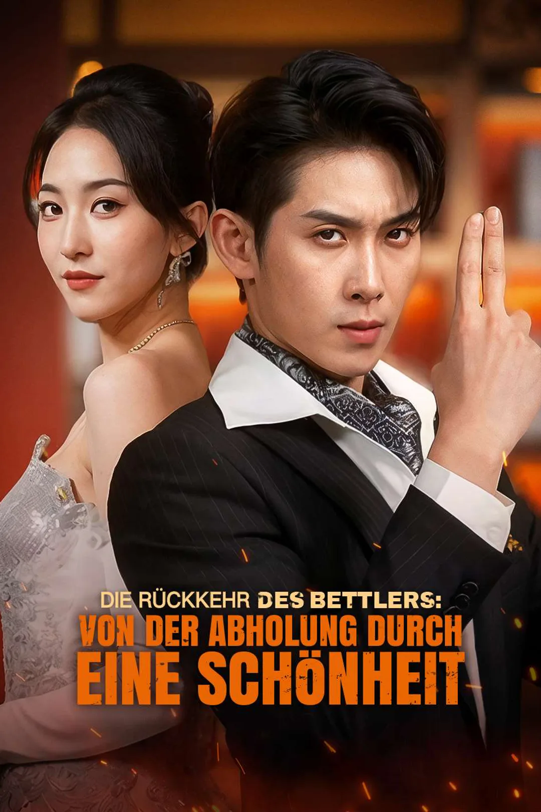 Poster von Die Rückkehr des Bettlers: Von der Abholung durch eine Schönheit