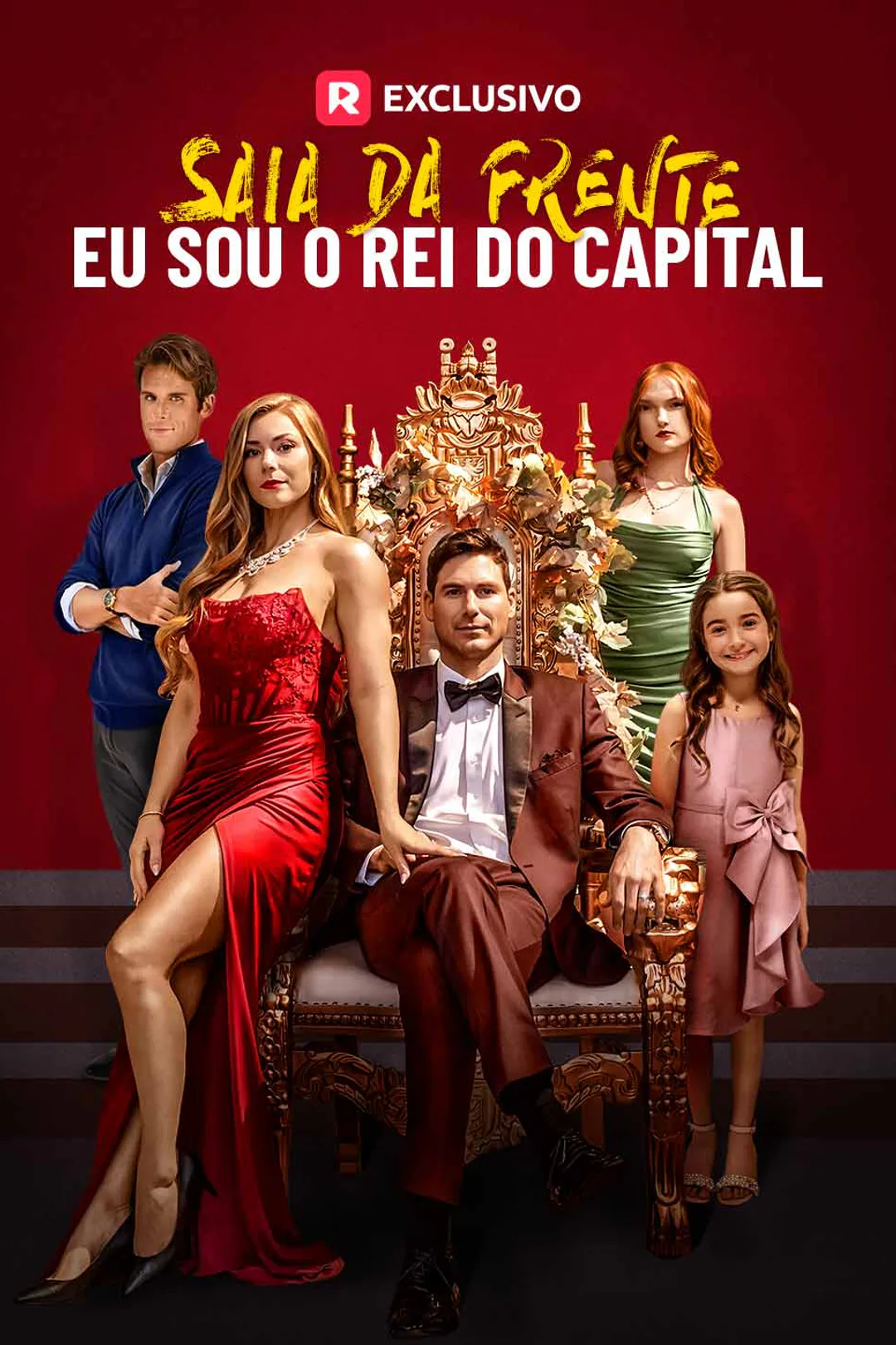 Pôster de Saia da frente, eu sou o Rei do Capital