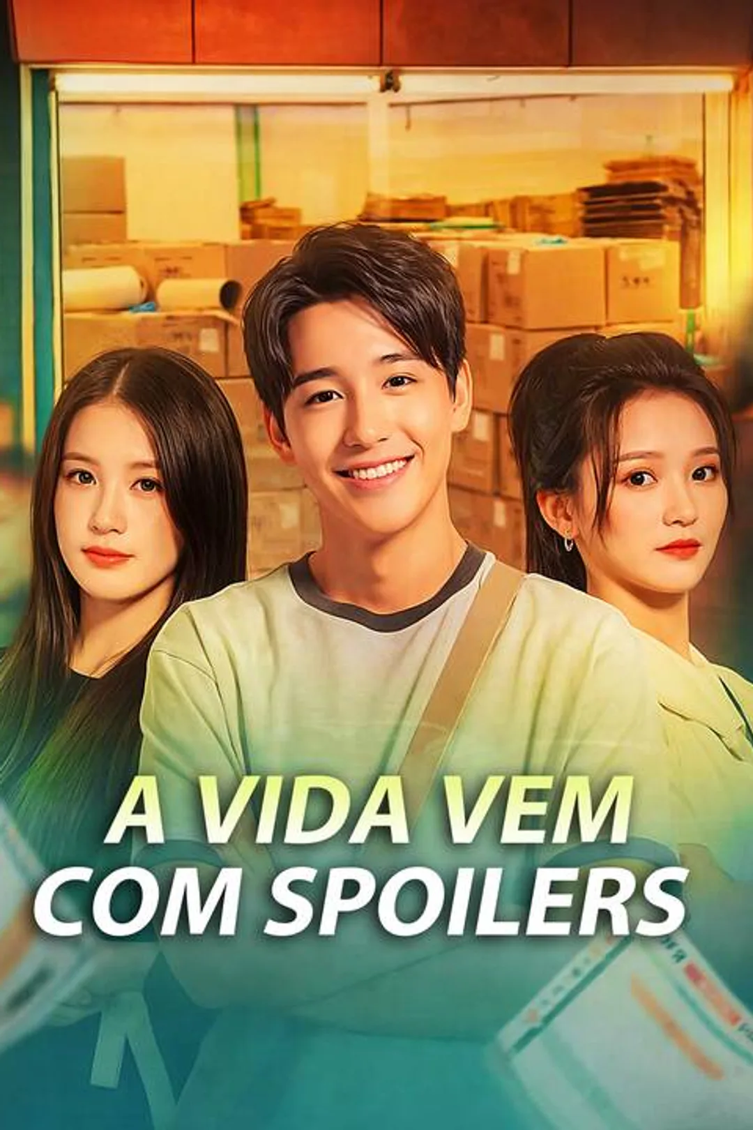 Pôster de A Vida Vem com Spoilers