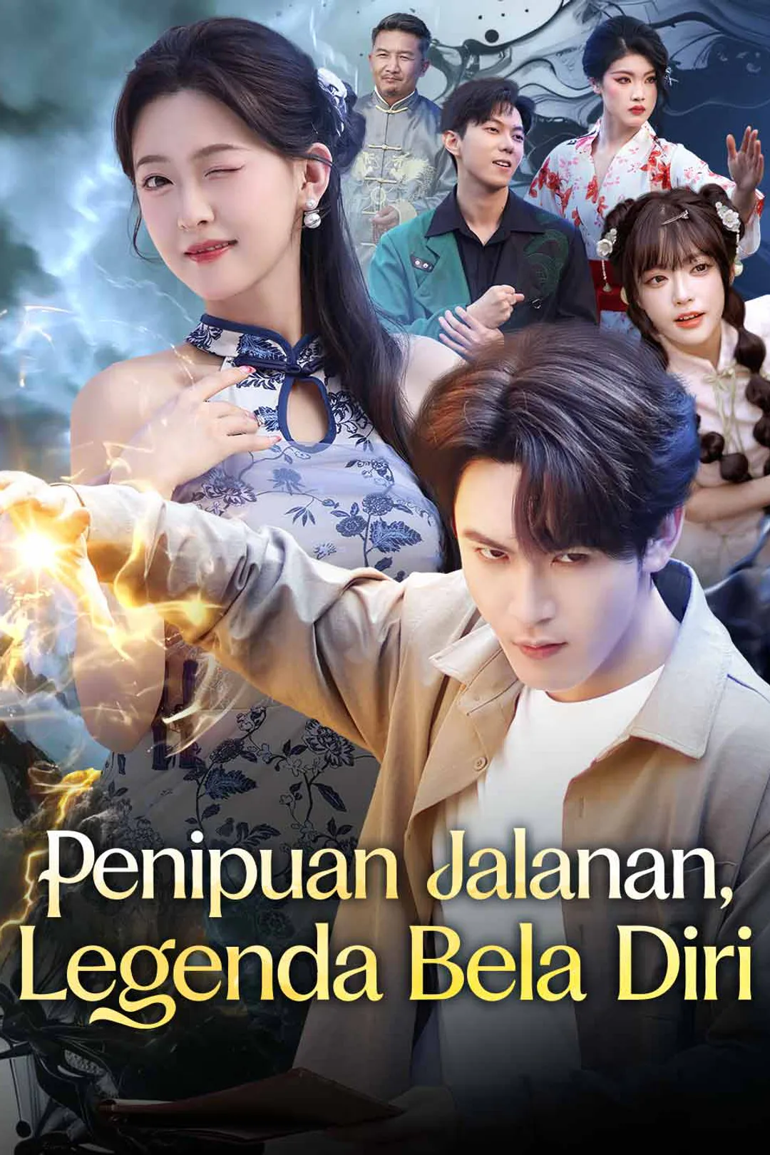 Poster Penipuan Jalanan, Legenda Bela Diri