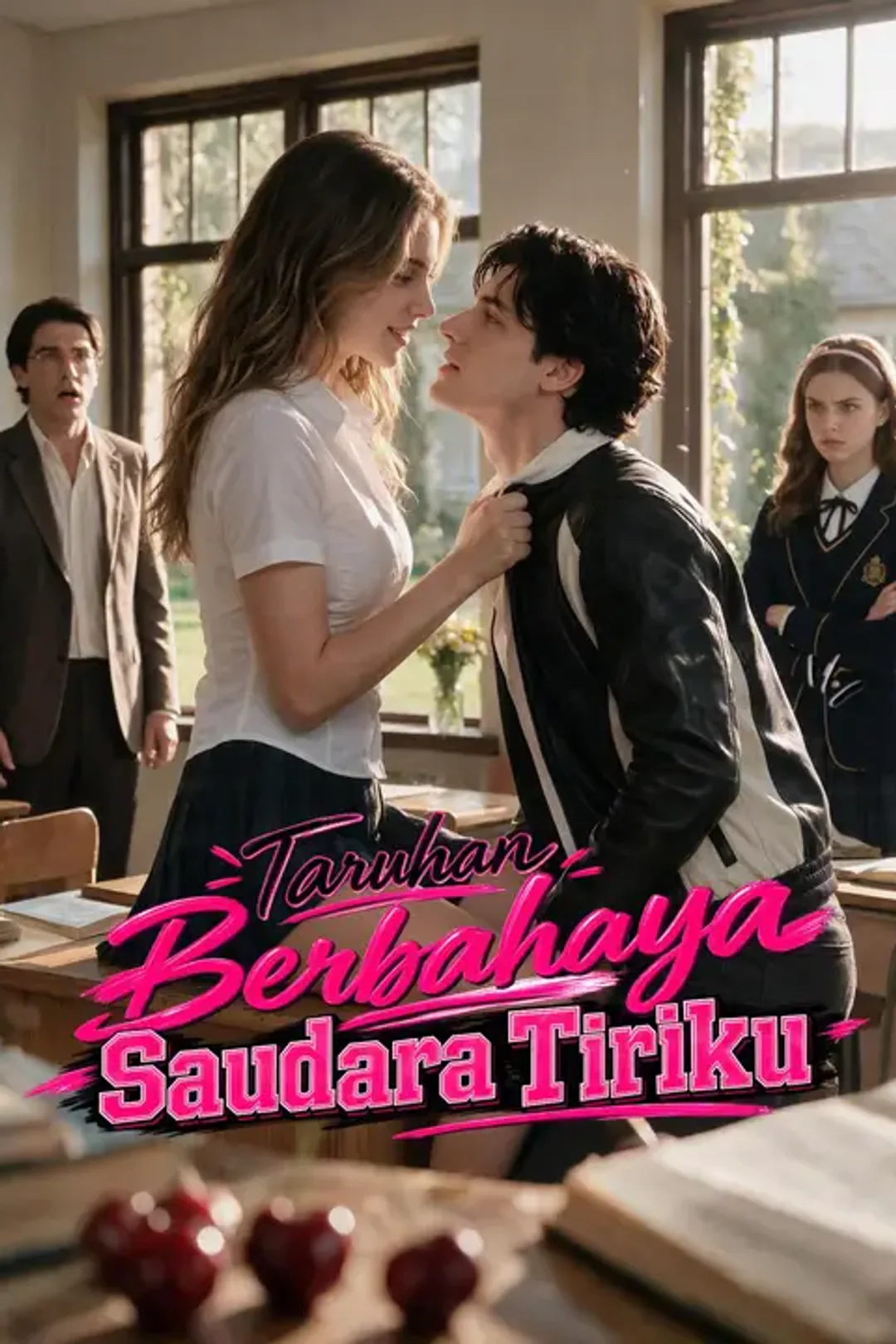 Poster Taruhan Berbahaya Saudara Tiriku