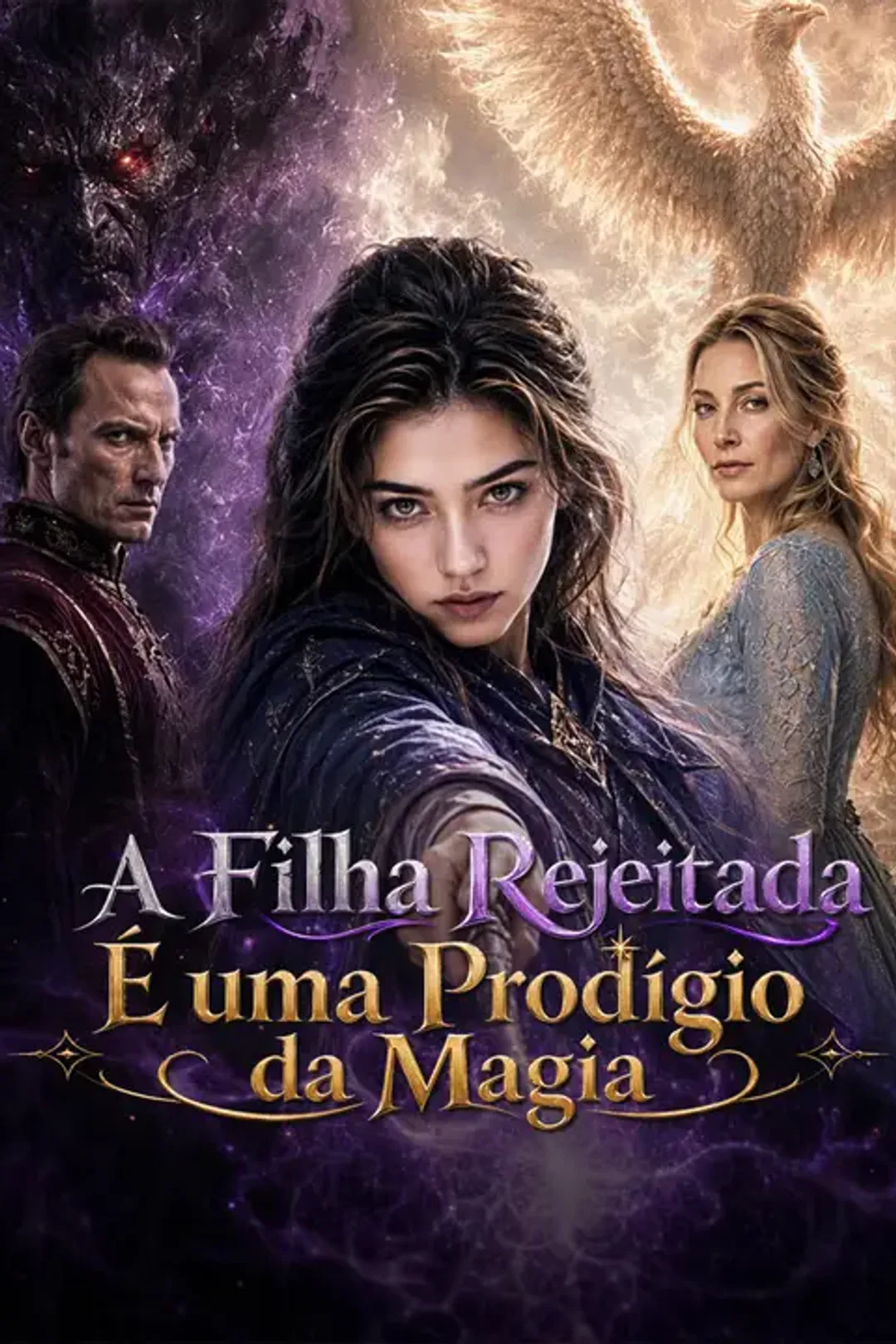 Pôster de A Filha Rejeitada É uma Prodígio da Magia