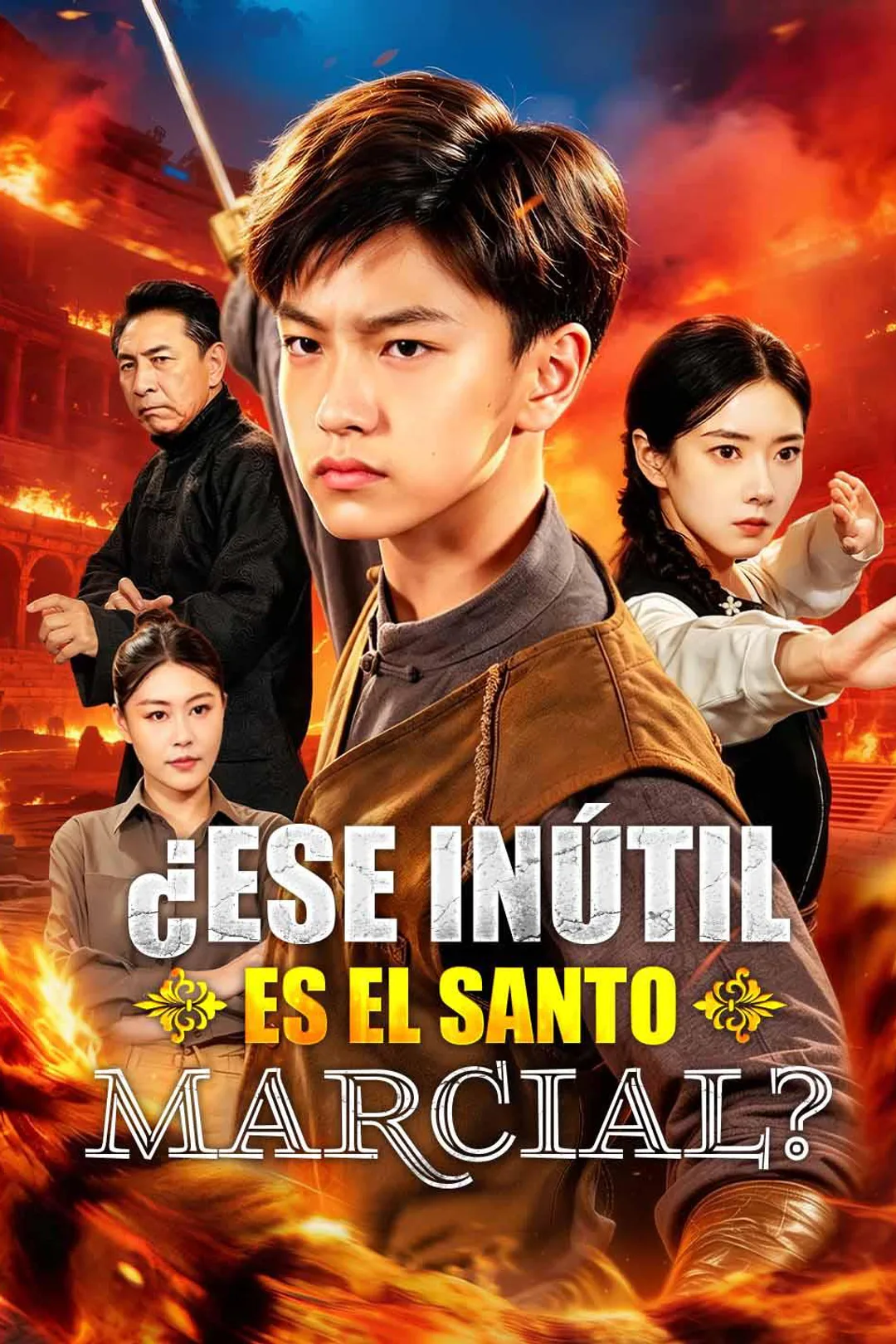 Póster de ¿Ese Inútil es el Santo Marcial?