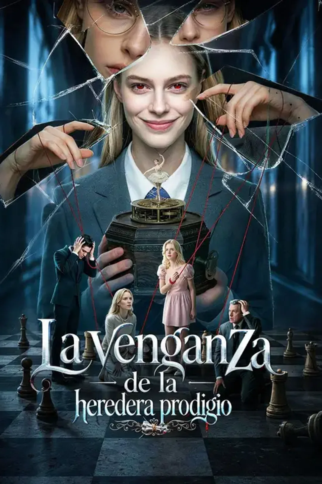 Póster de La venganza de la heredera prodigio