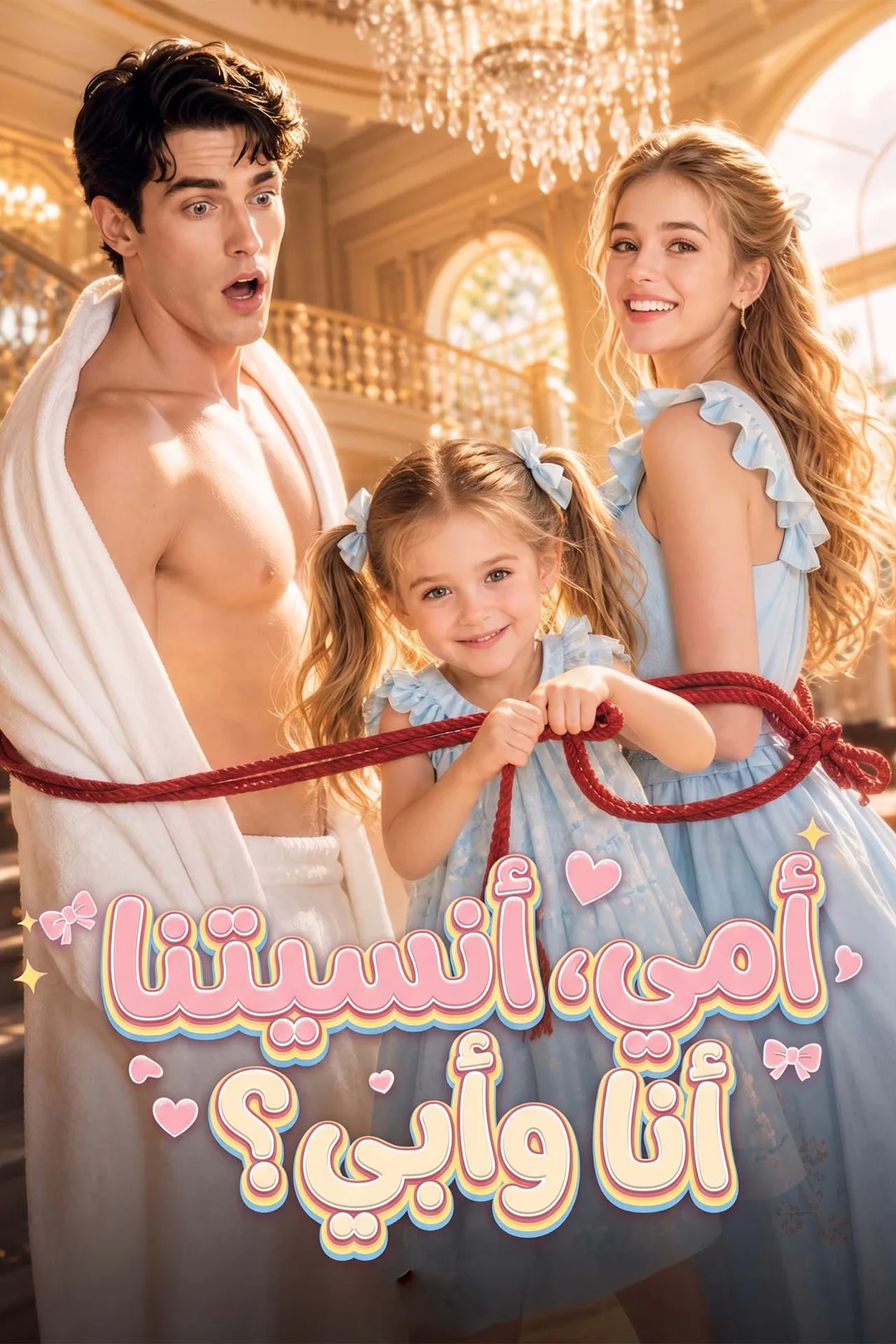 ملصق مسلسل «أمي، أنسيتِنا أنا وأبي؟»