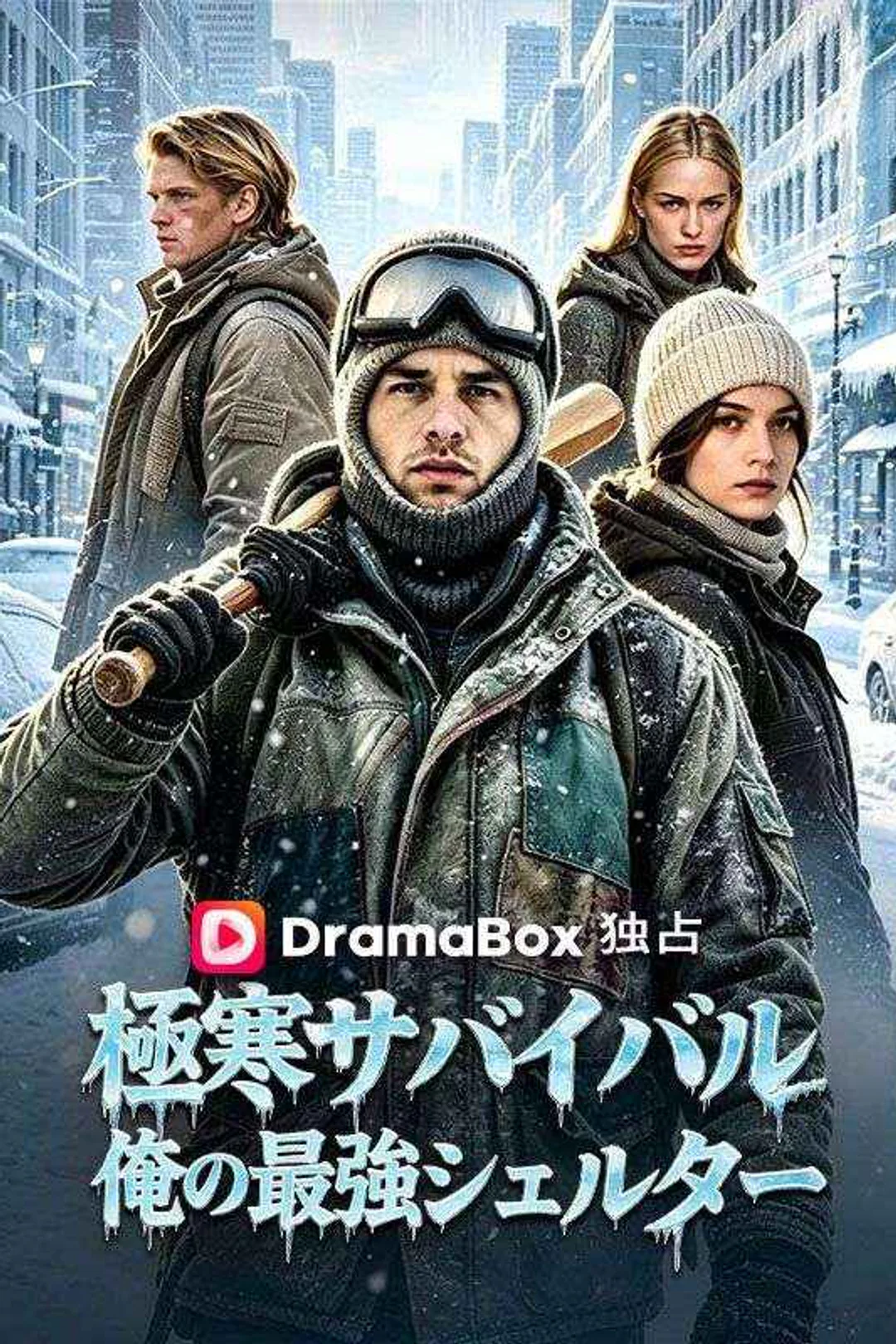 極寒サバイバル 俺の最強シェルターのポスター