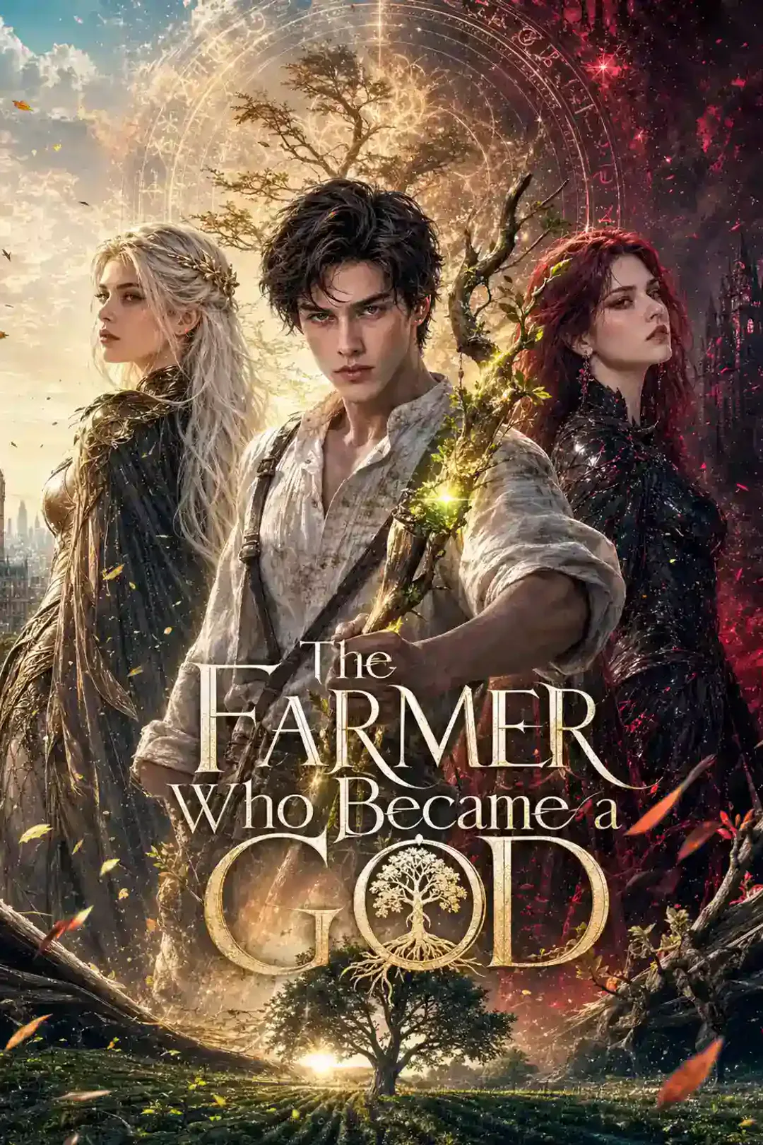 The Farmer Who Became a God poster