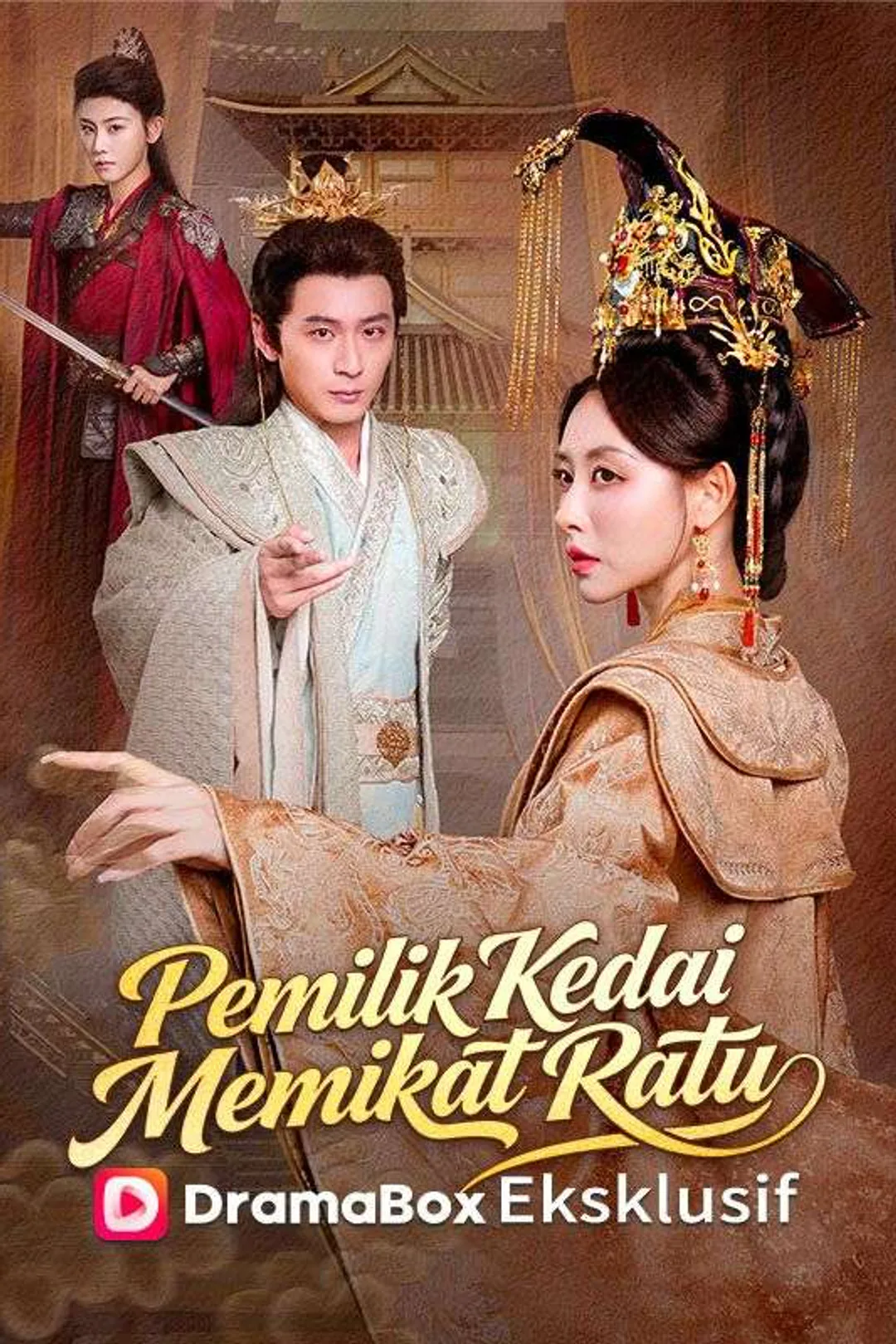 Poster Pemilik Kedai Memikat Ratu