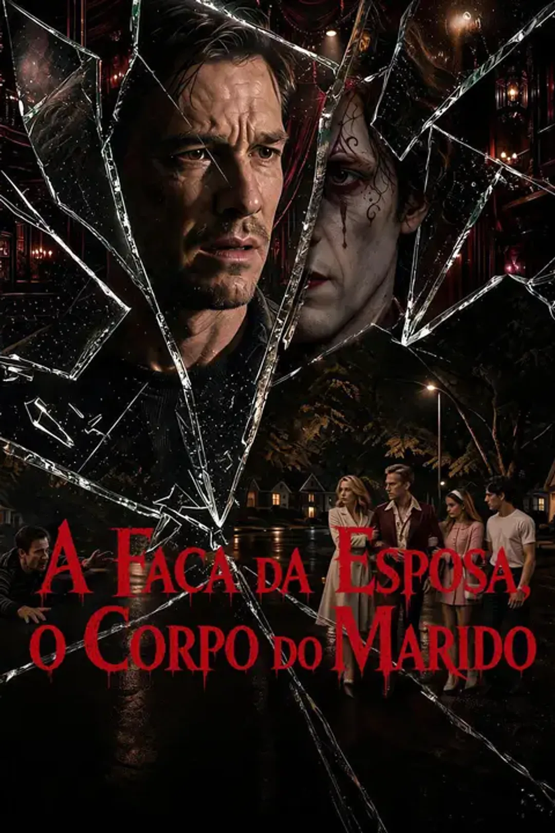 Pôster de A Faca da Esposa, o Corpo do Marido