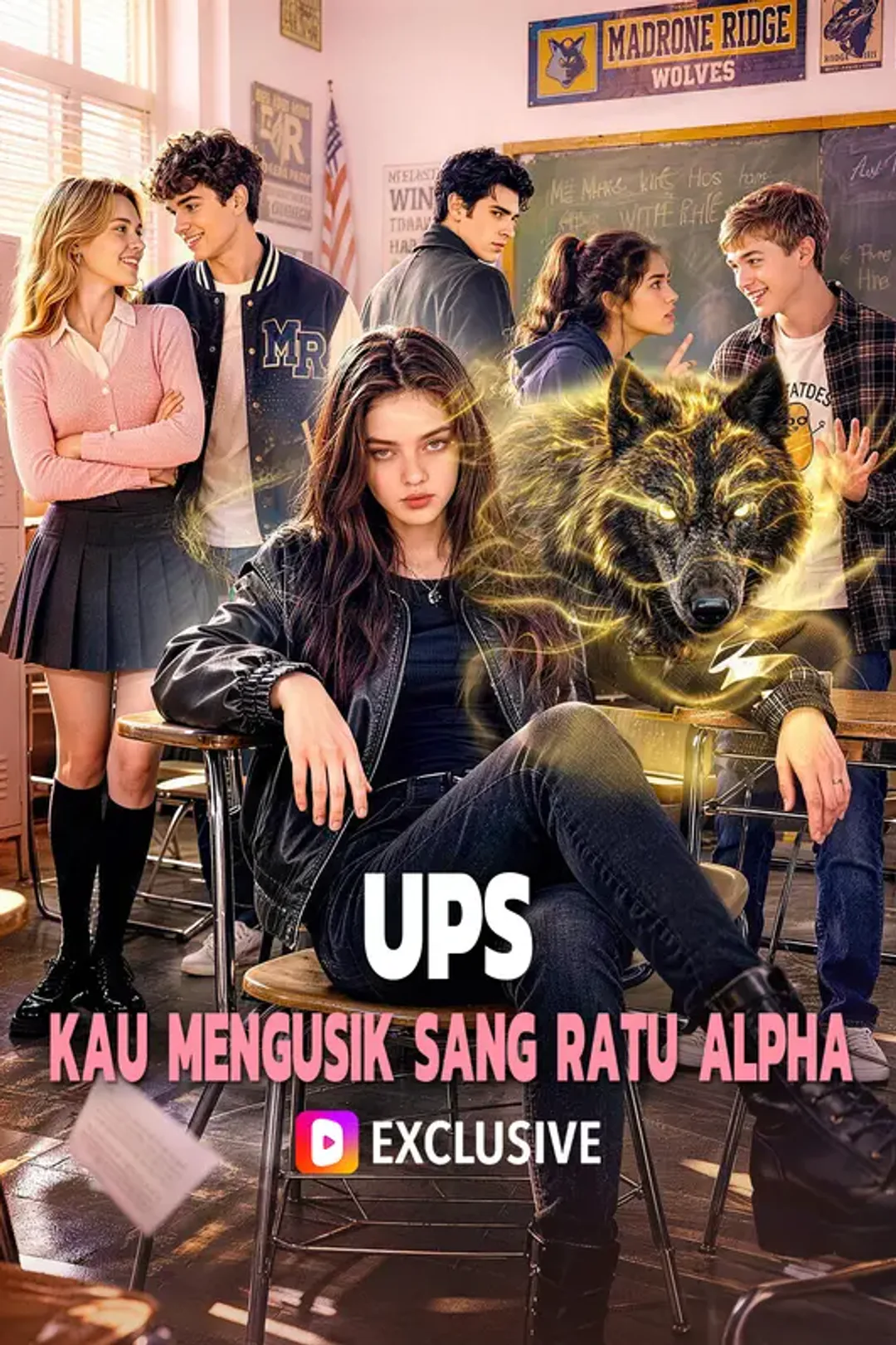 Poster Ups, Kau Mengusik Sang Ratu Alpha