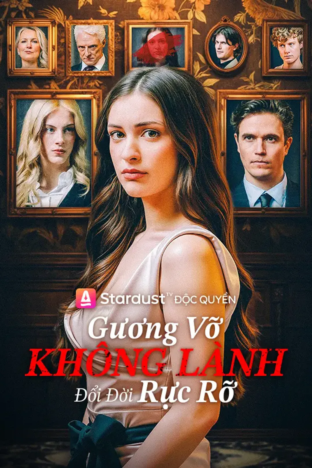 Poster phim Gương Vỡ Không Lành Đổi Đời Rực Rỡ