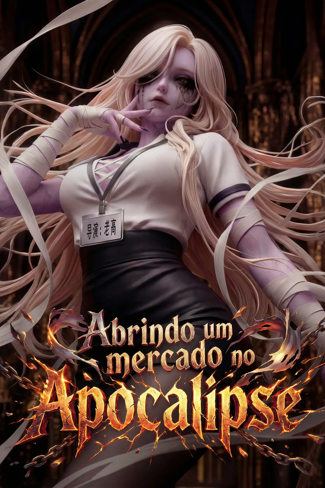 Pôster de Abrindo um mercado no Apocalipse
