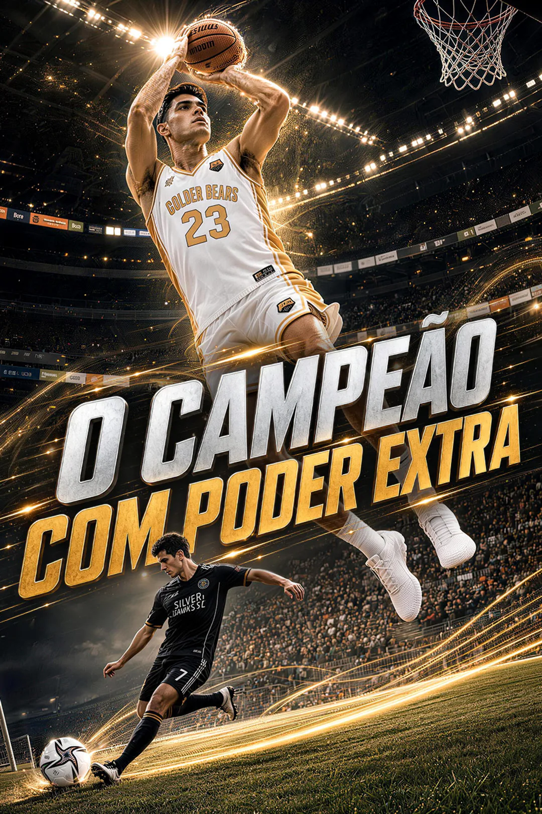 Pôster de O Campeão com Poder Extra