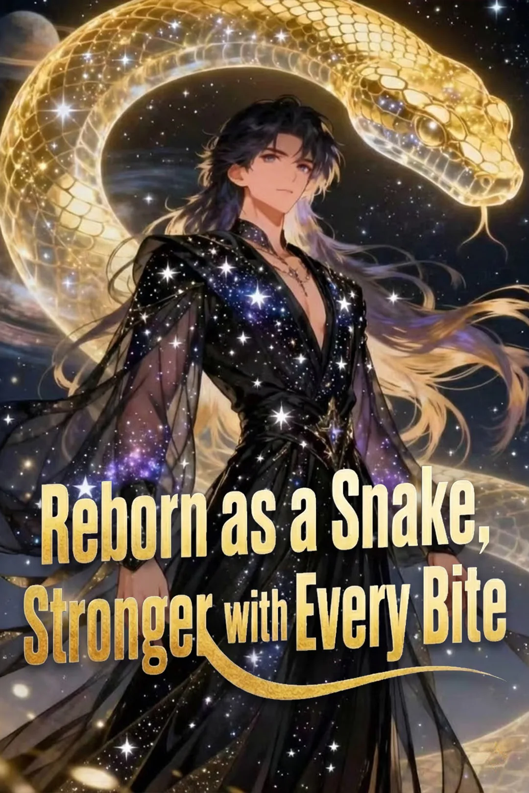 Reborn as a Snake, Stronger with Every Bite poster