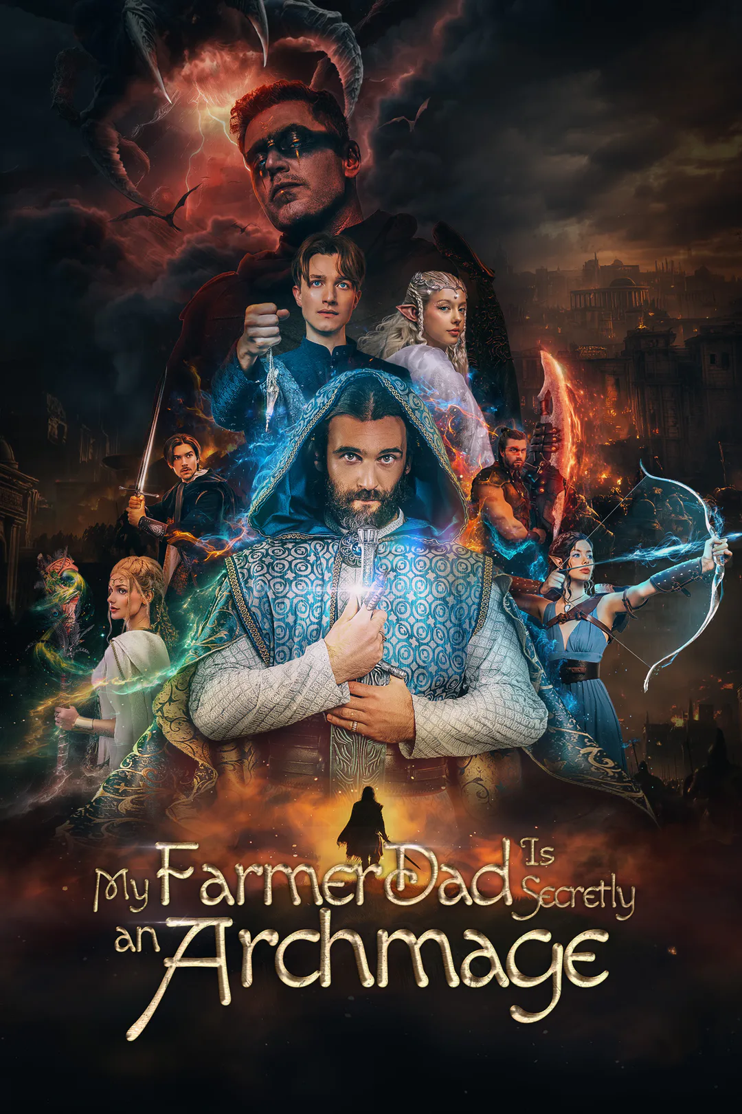 My Farmer Dad Is Secretly an Archmage poster