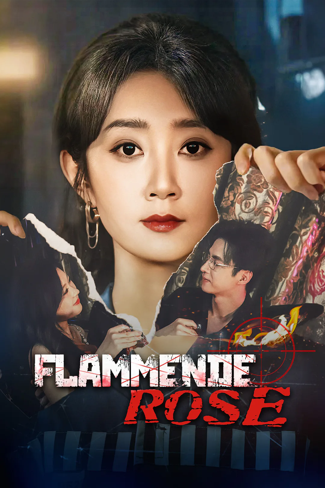 Poster von Flammende Rose