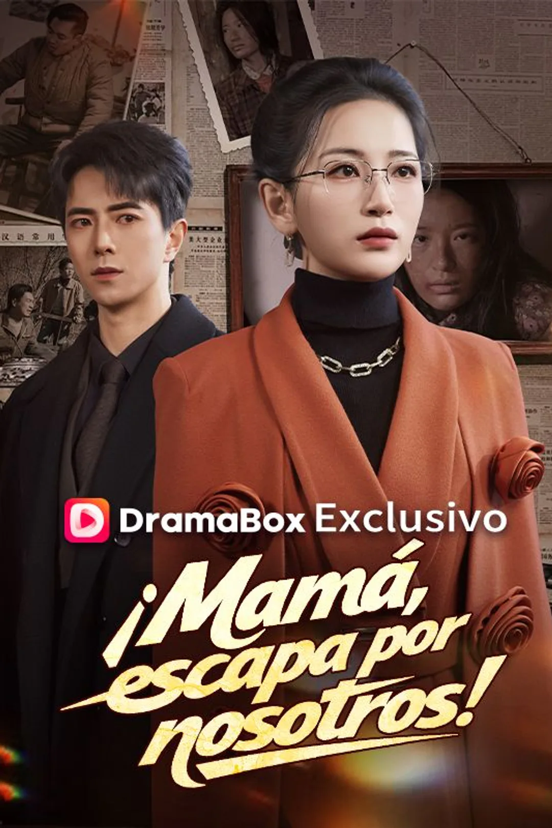 Póster de ¡Mamá, escapa por nosotros!