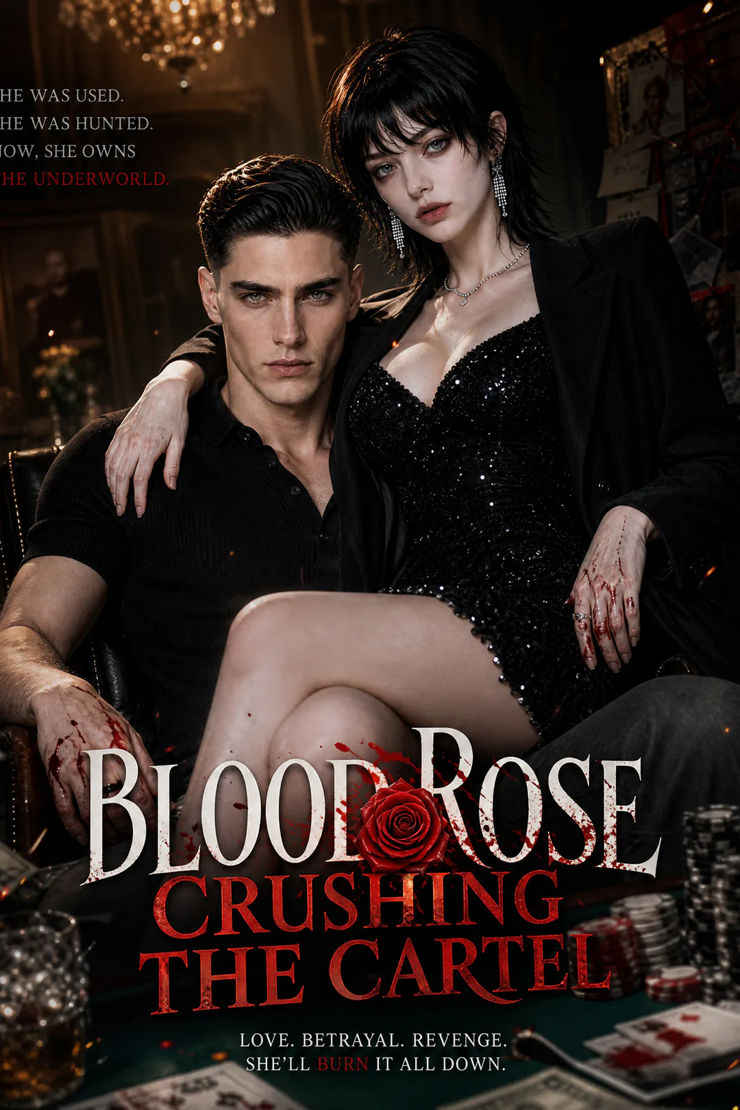 Blood Rose Crushing the Cartel poster