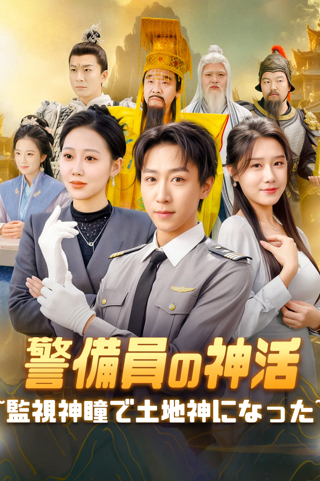 警備員の神活~監視神瞳で土地神になった~のポスター