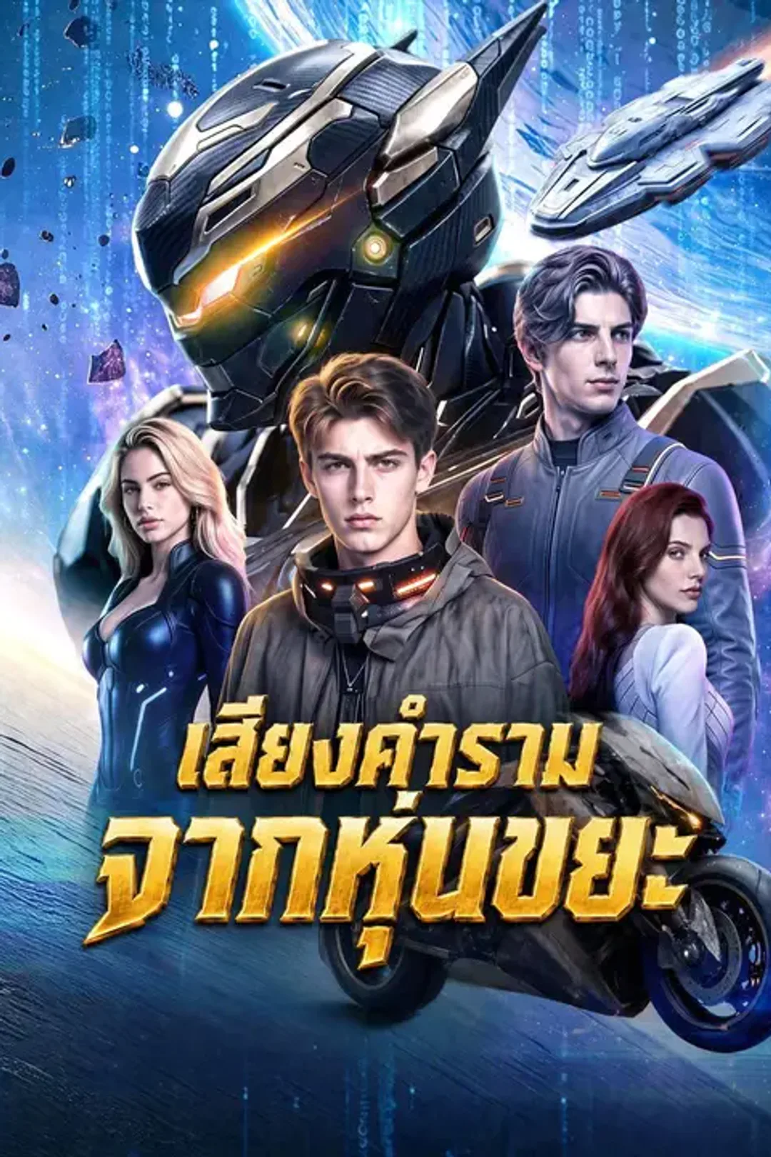 โปสเตอร์ เสียงคำรามจากหุ่นขยะ