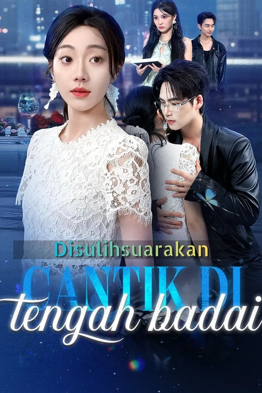 Poster Cantik di tengah badai