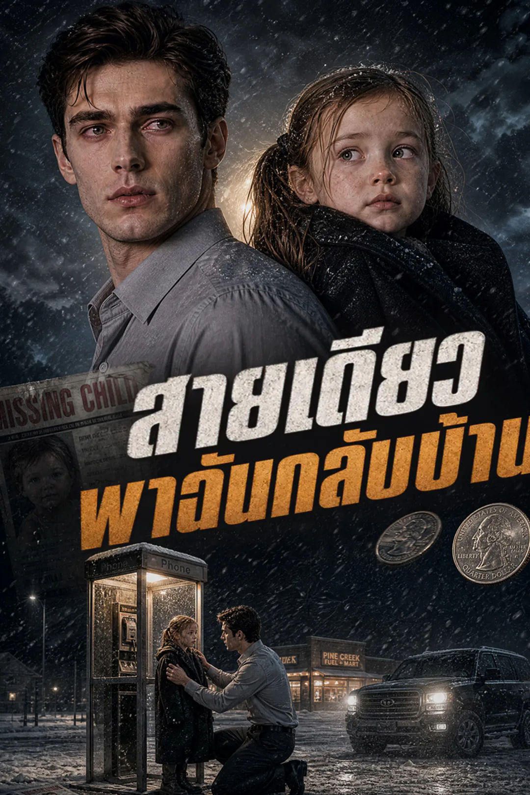 โปสเตอร์ สายเดียว พาฉันกลับบ้าน（ฉบับพากย์ ）