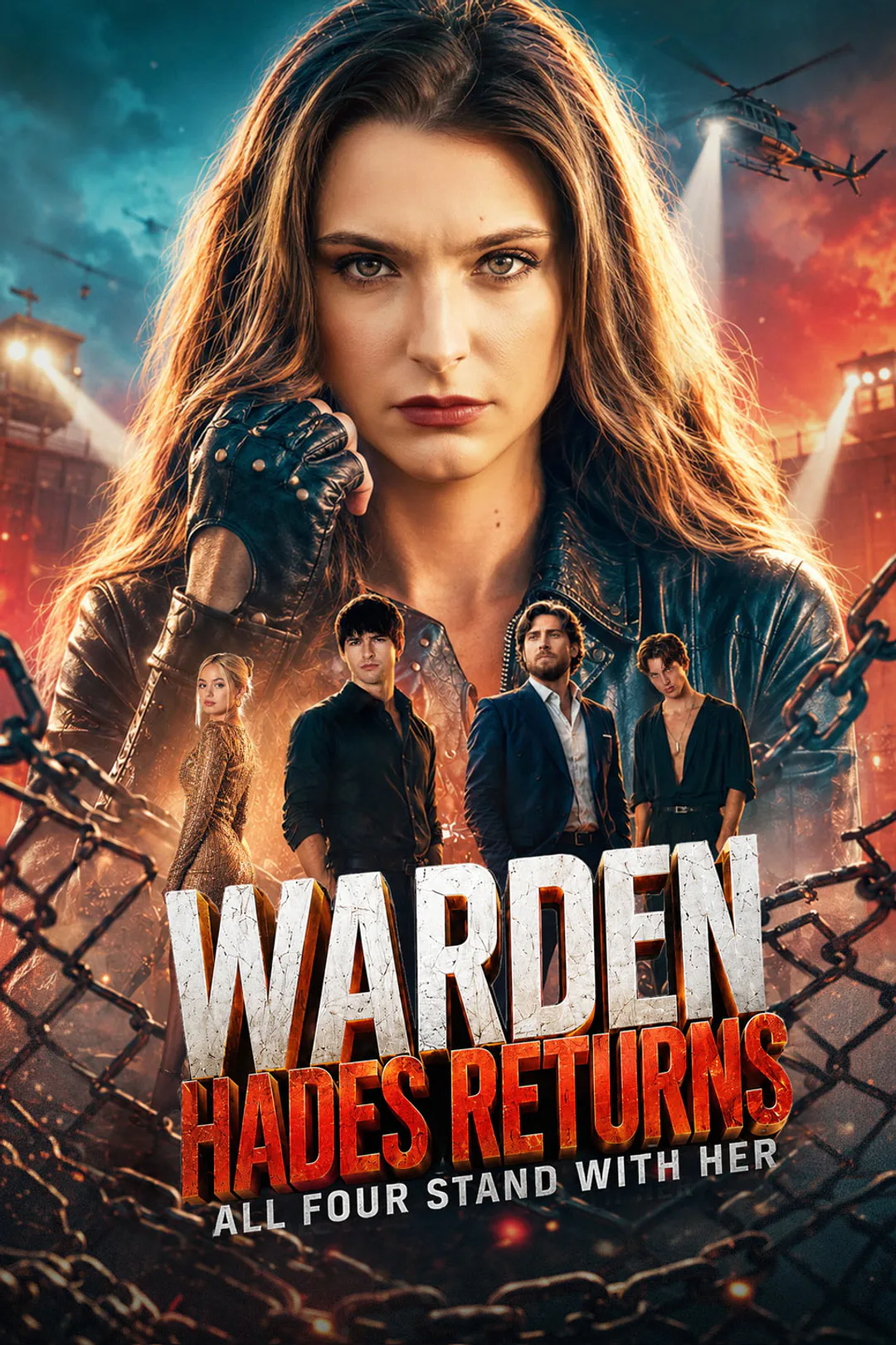 Warden Hades Returns: All Four Stand With Her poster