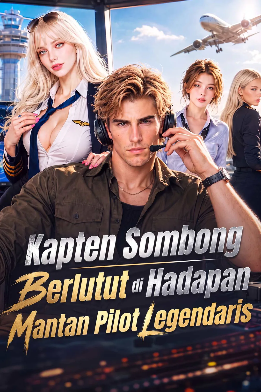 Poster Kapten Sombong Berlutut di Hadapan Mantan Pilot Legendaris