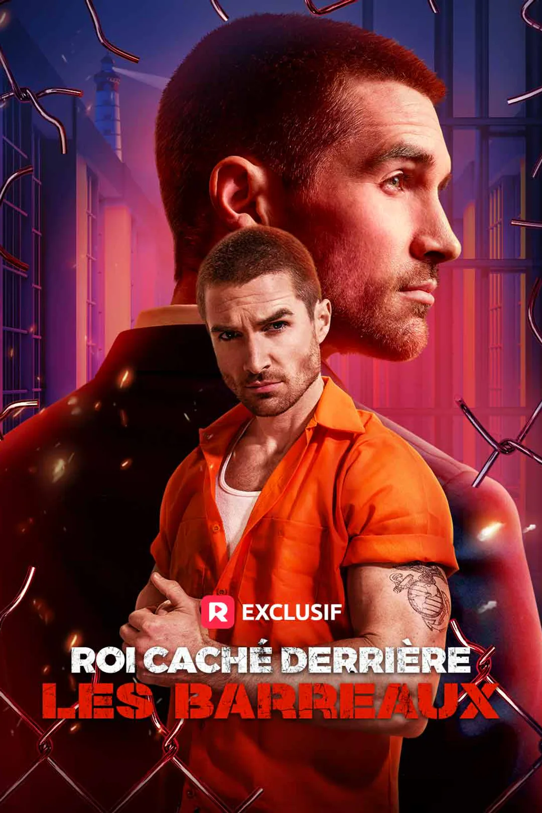 Affiche de Roi caché derrière les barreaux