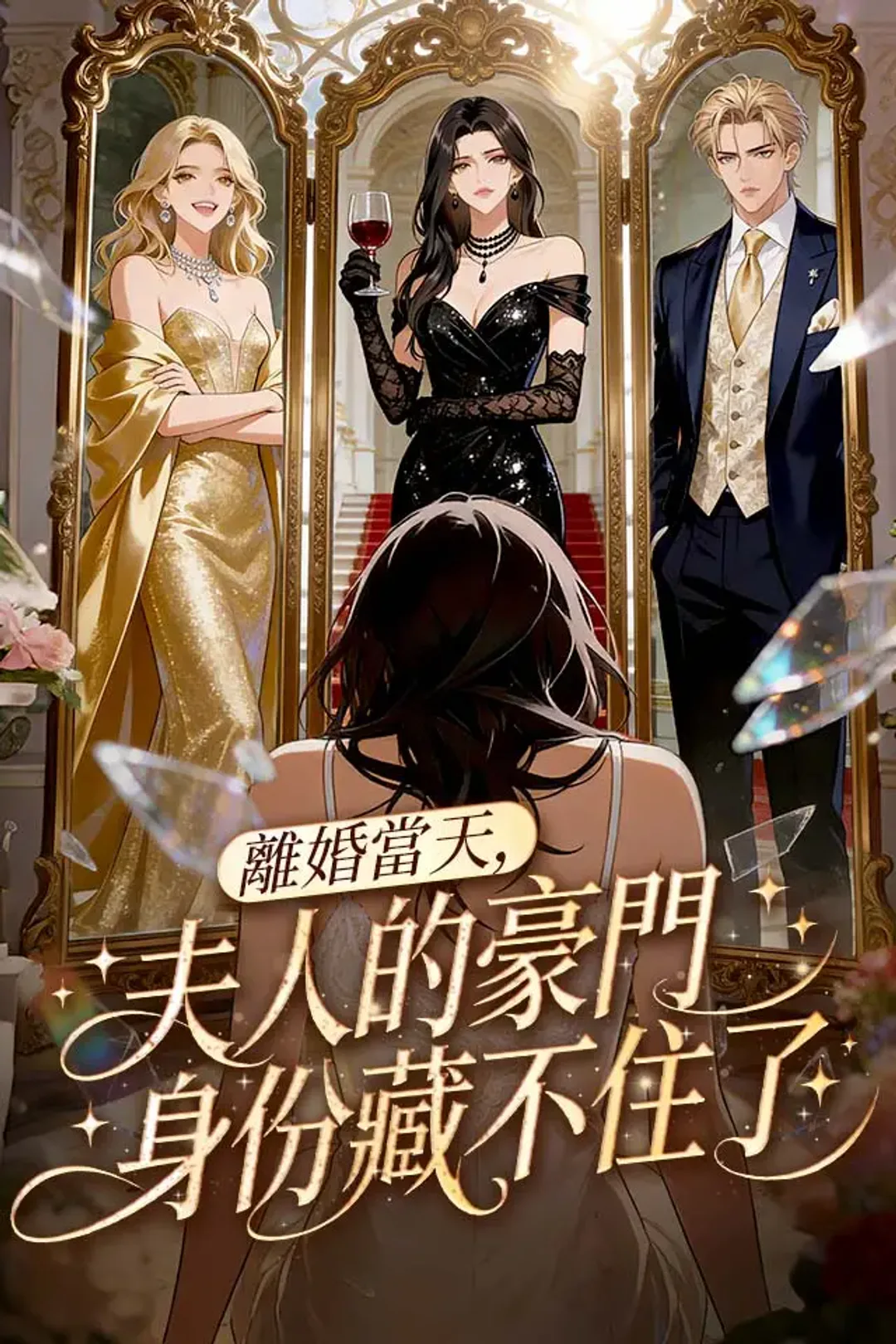 《離婚當天，夫人的豪門身份藏不住了》海報