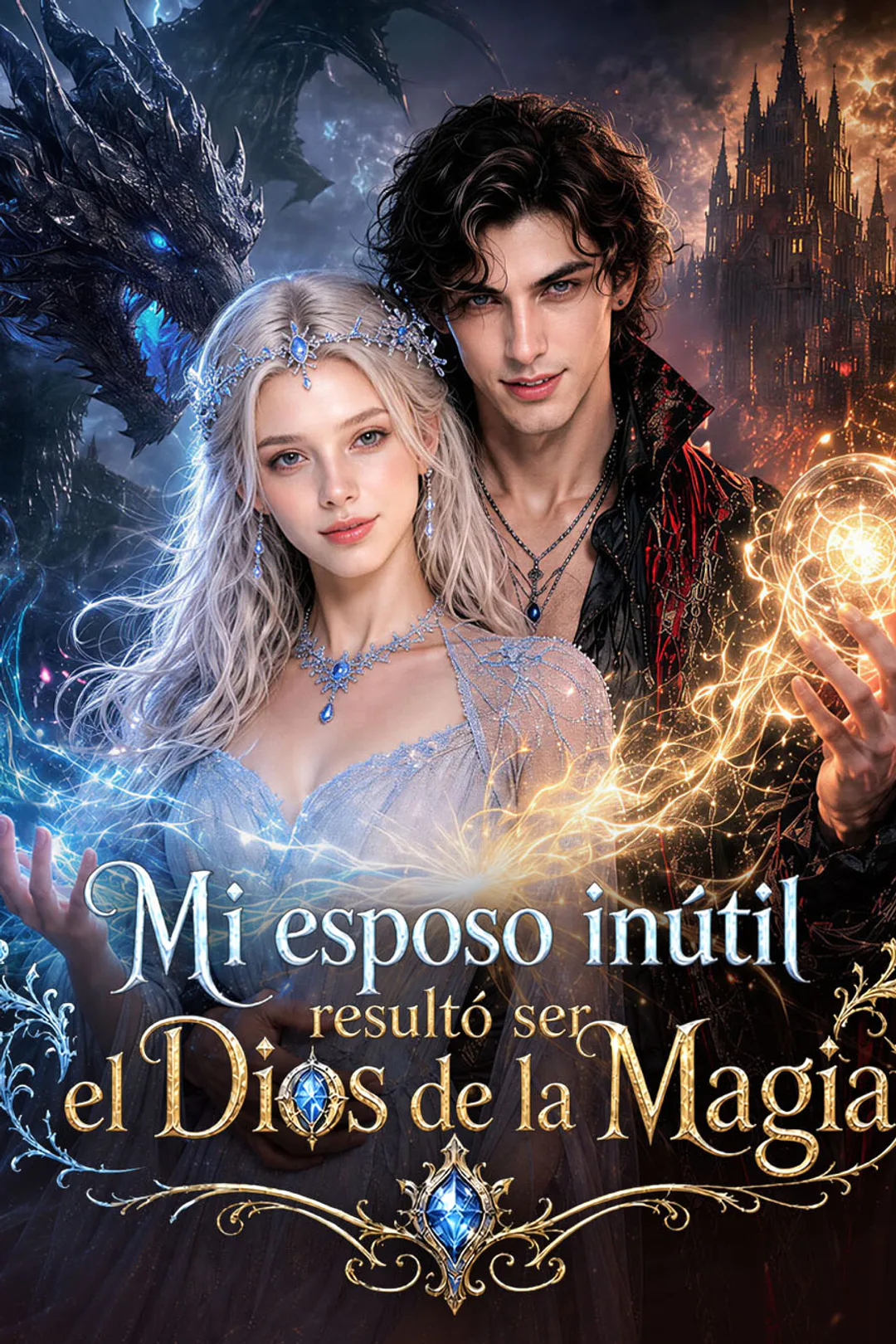 Póster de Mi esposo inútil resultó ser el Dios de la Magia