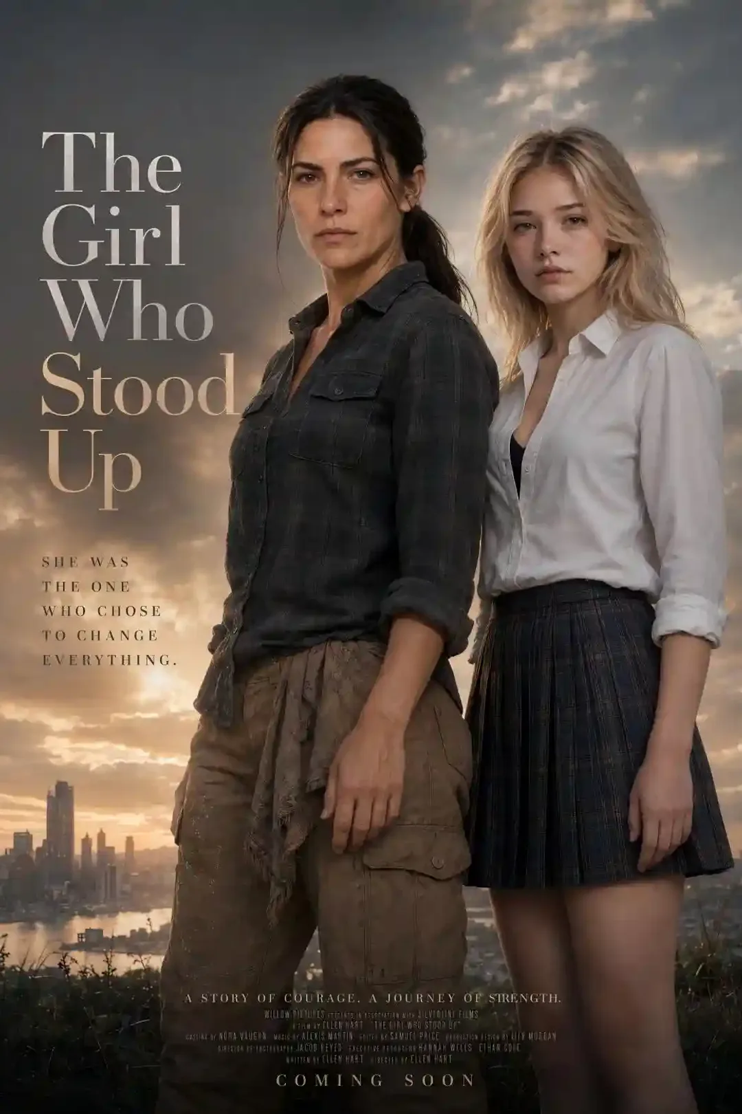 The Girl Who Rose poster
