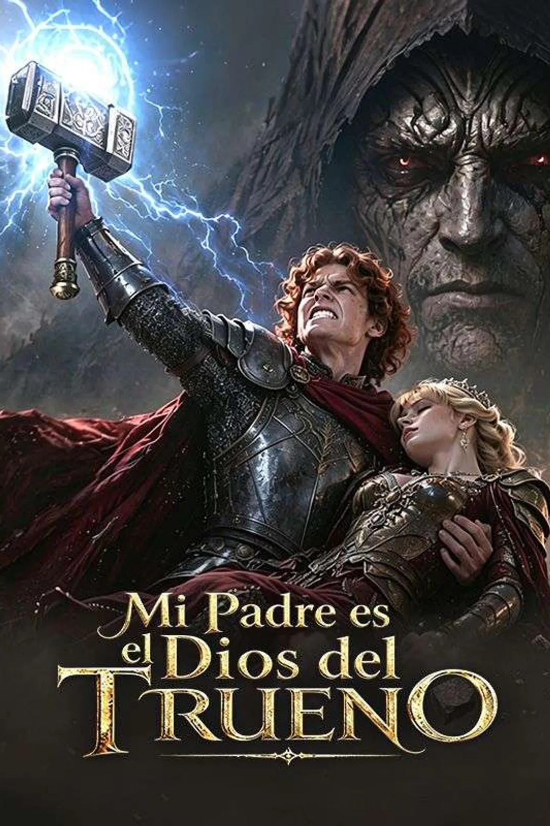 Póster de Mi padre es el Dios del Trueno