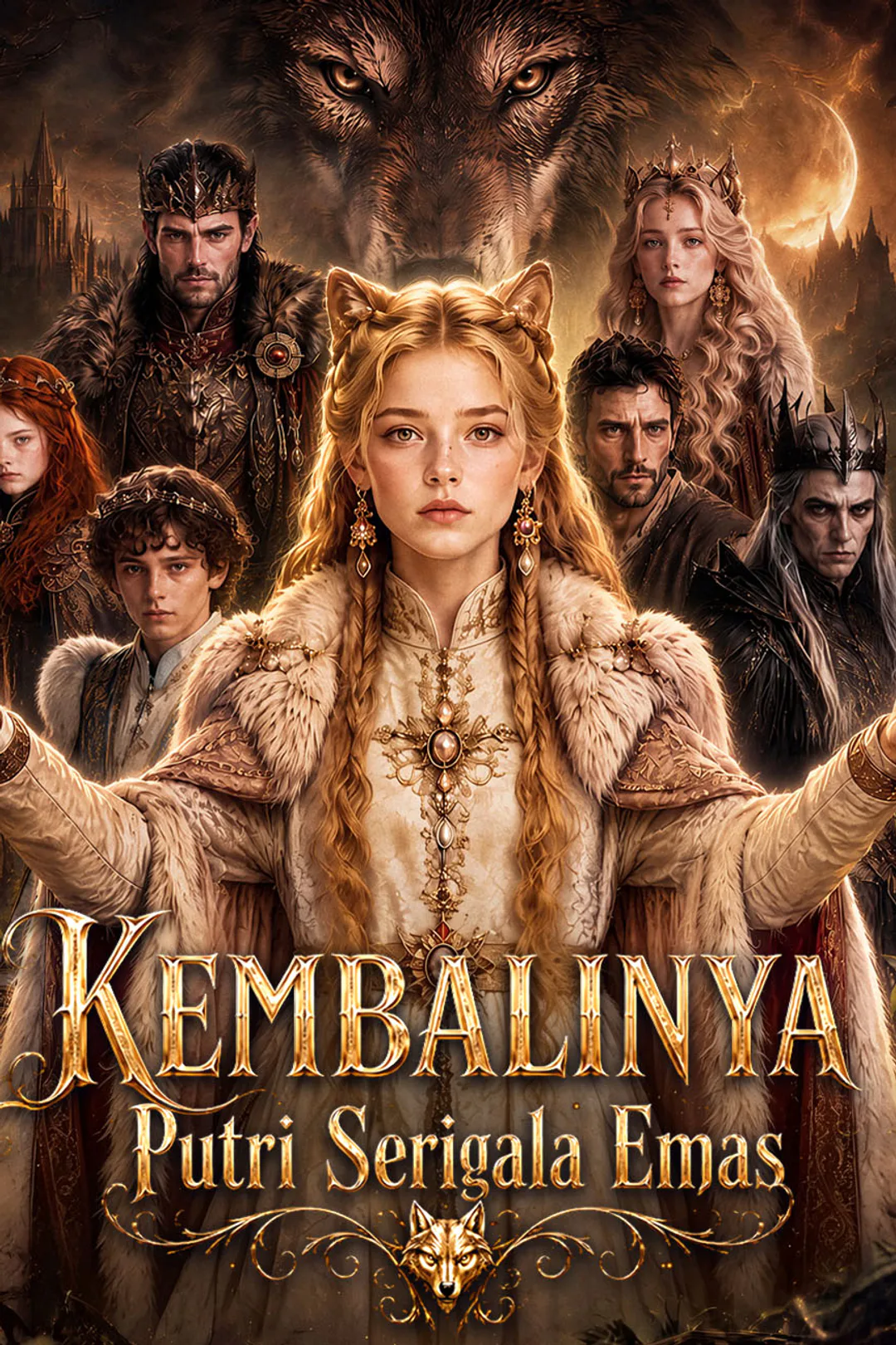 Poster Kembalinya Putri Serigala Emas