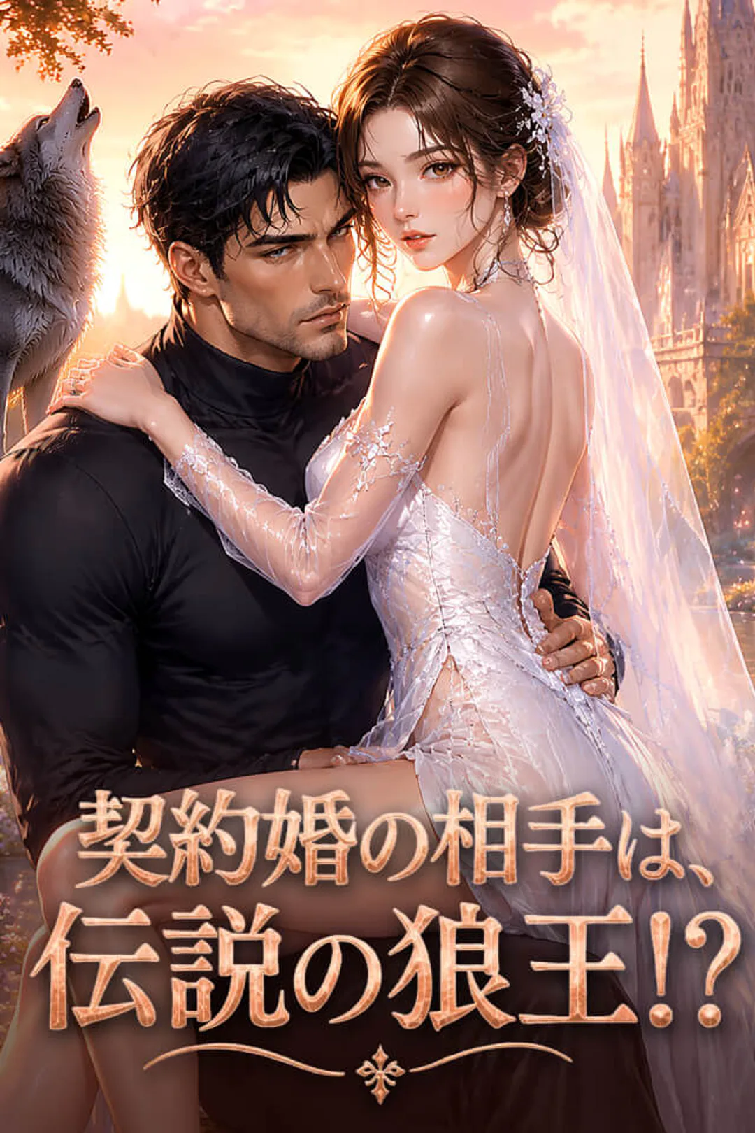 契約婚の相手は、伝説の狼王！？のポスター