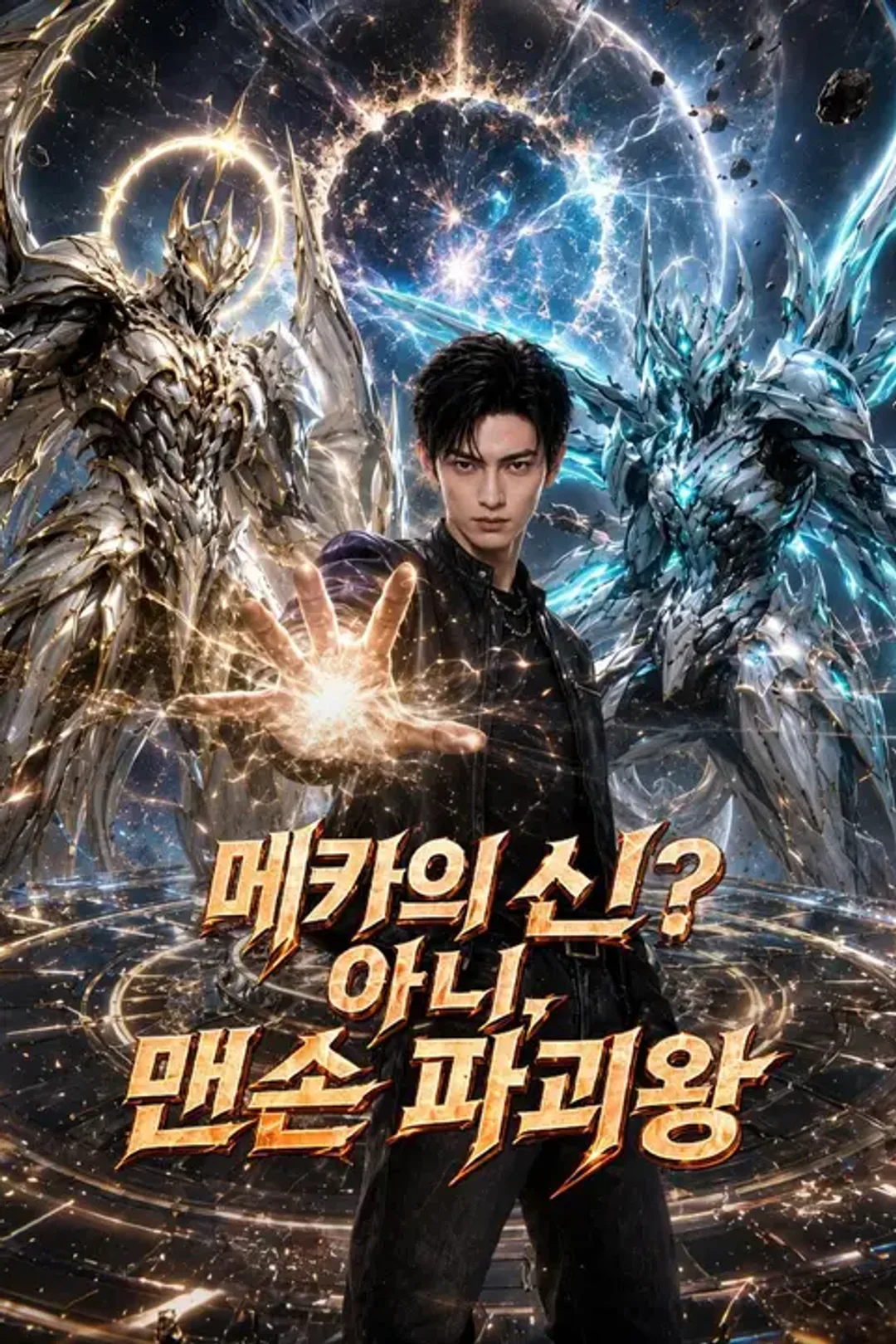 메카의 신? 아니, 맨손 파괴왕 포스터