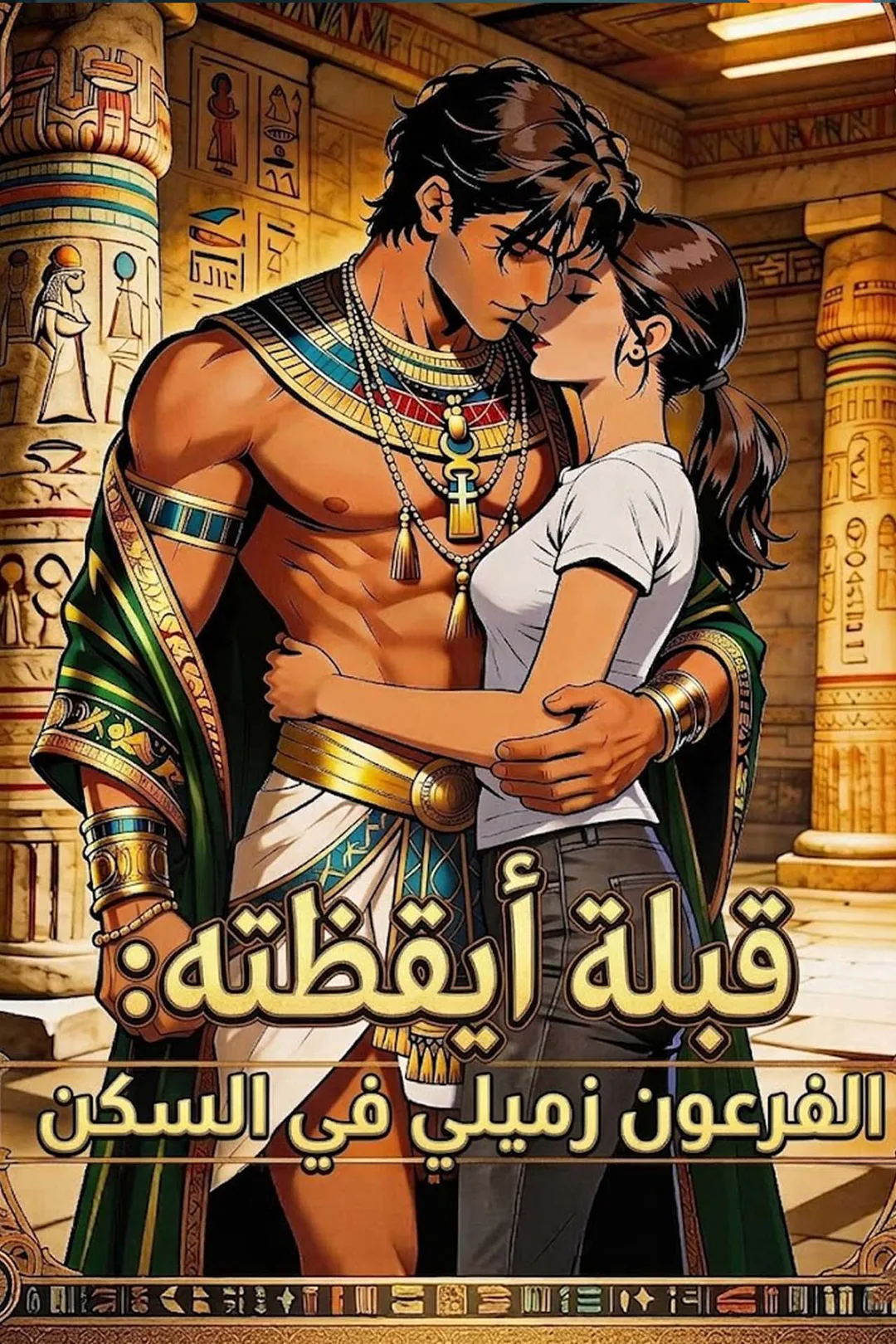 ملصق مسلسل «قبلة أيقظته: الفرعون زميلي في السكن»